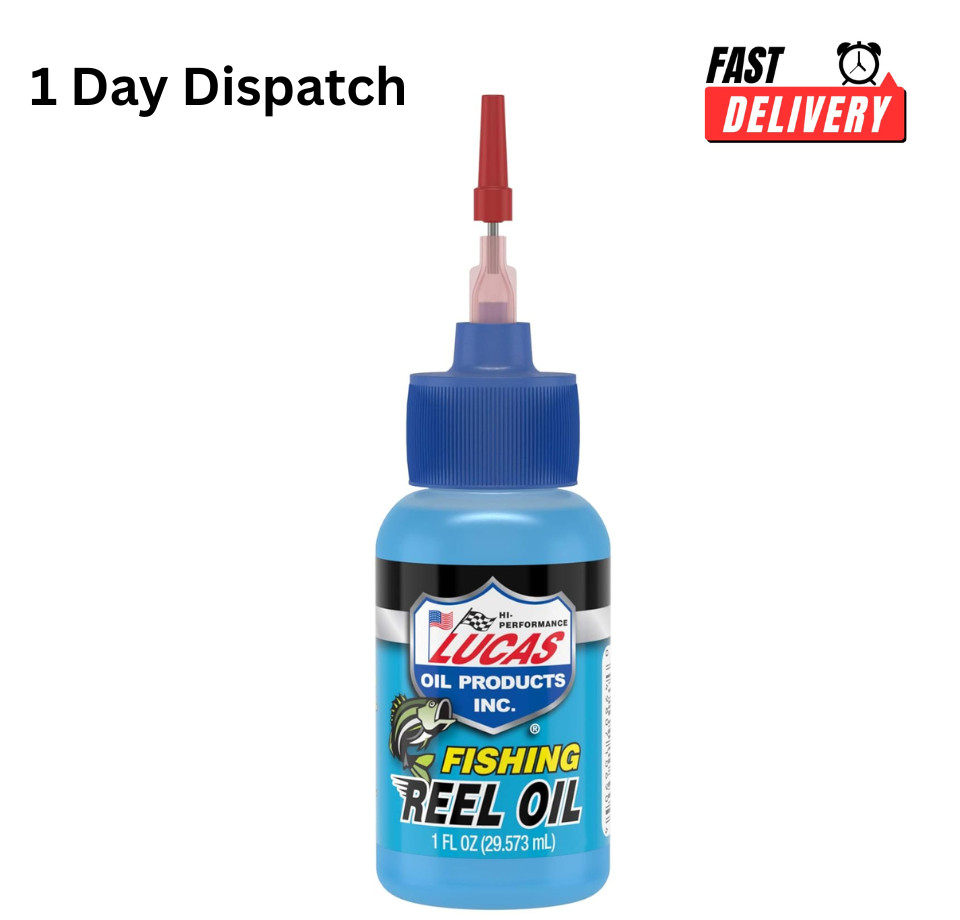 Lucas Oil Fishing Reel Oil 1oz Lubricant