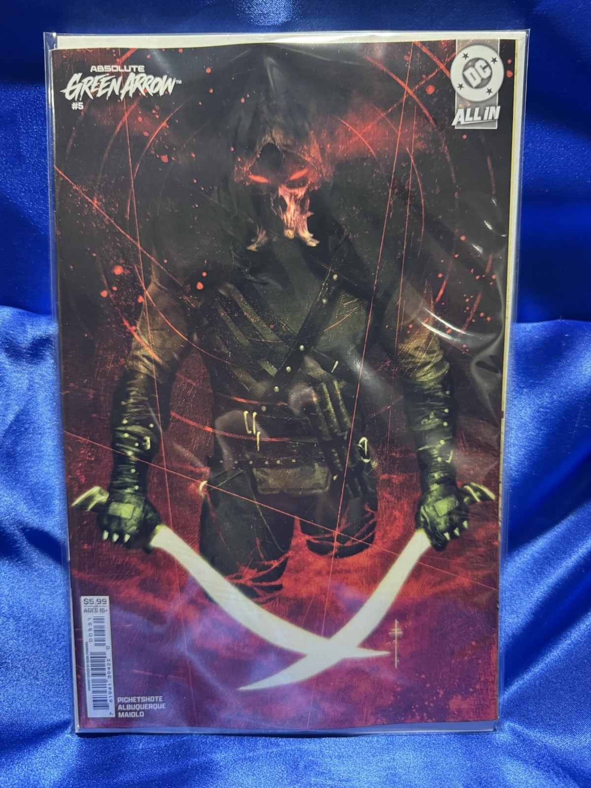 Absolute Green Arrow #5 (of 6) Cover C Sebastian Fiumara Variant