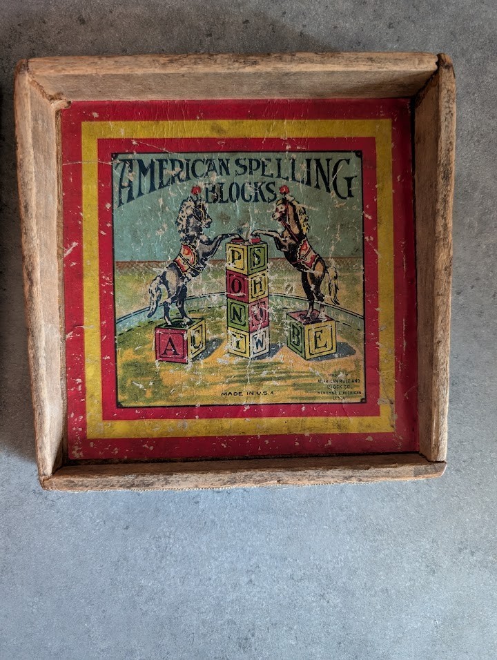 Antique 1920s American Rule & Block Co. Antique 1920s American Rule & Block Co.