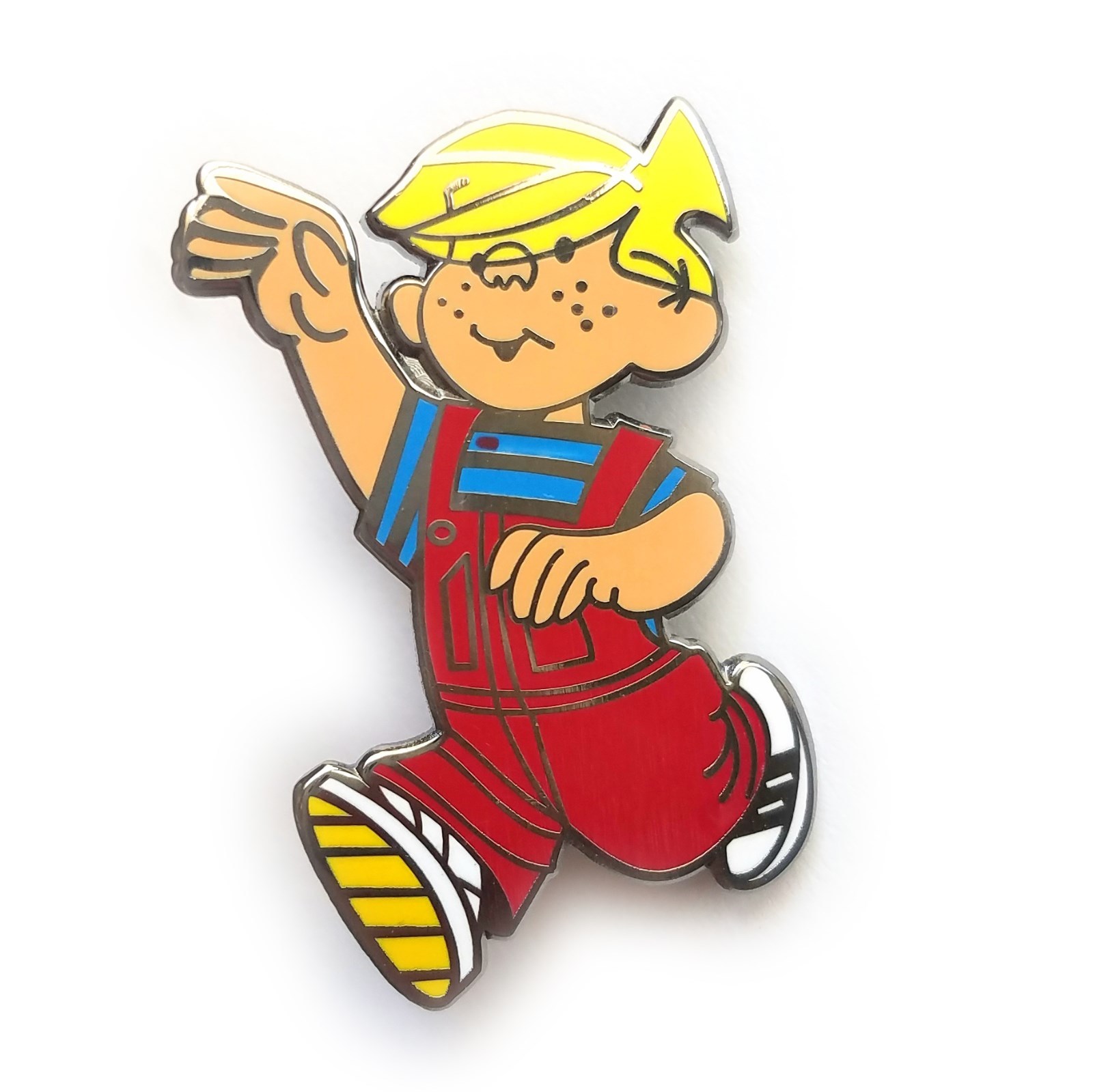 Dennis the Menace Funnies Newspaper Cartoon Hat Jacket Tie Tack Lapel Pin