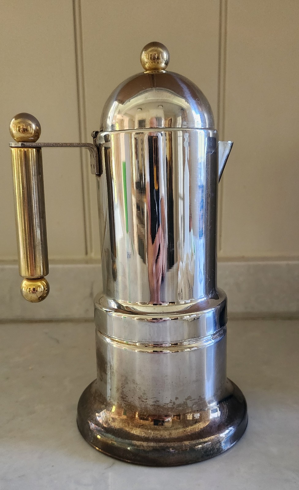 Vintage Vev Vigano Konntessa Stove Top Espresso Coffee Maker ~300 ML - 1  1/4 C