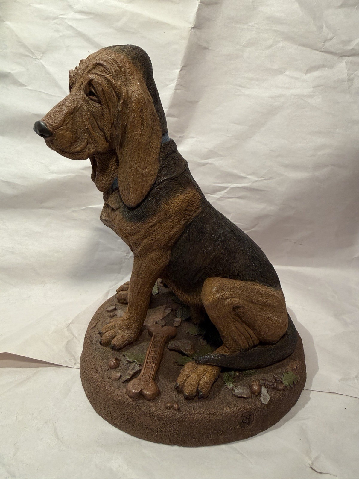 Tim Wolfe Clampett Hound Dog Figurine By Cairn Studio