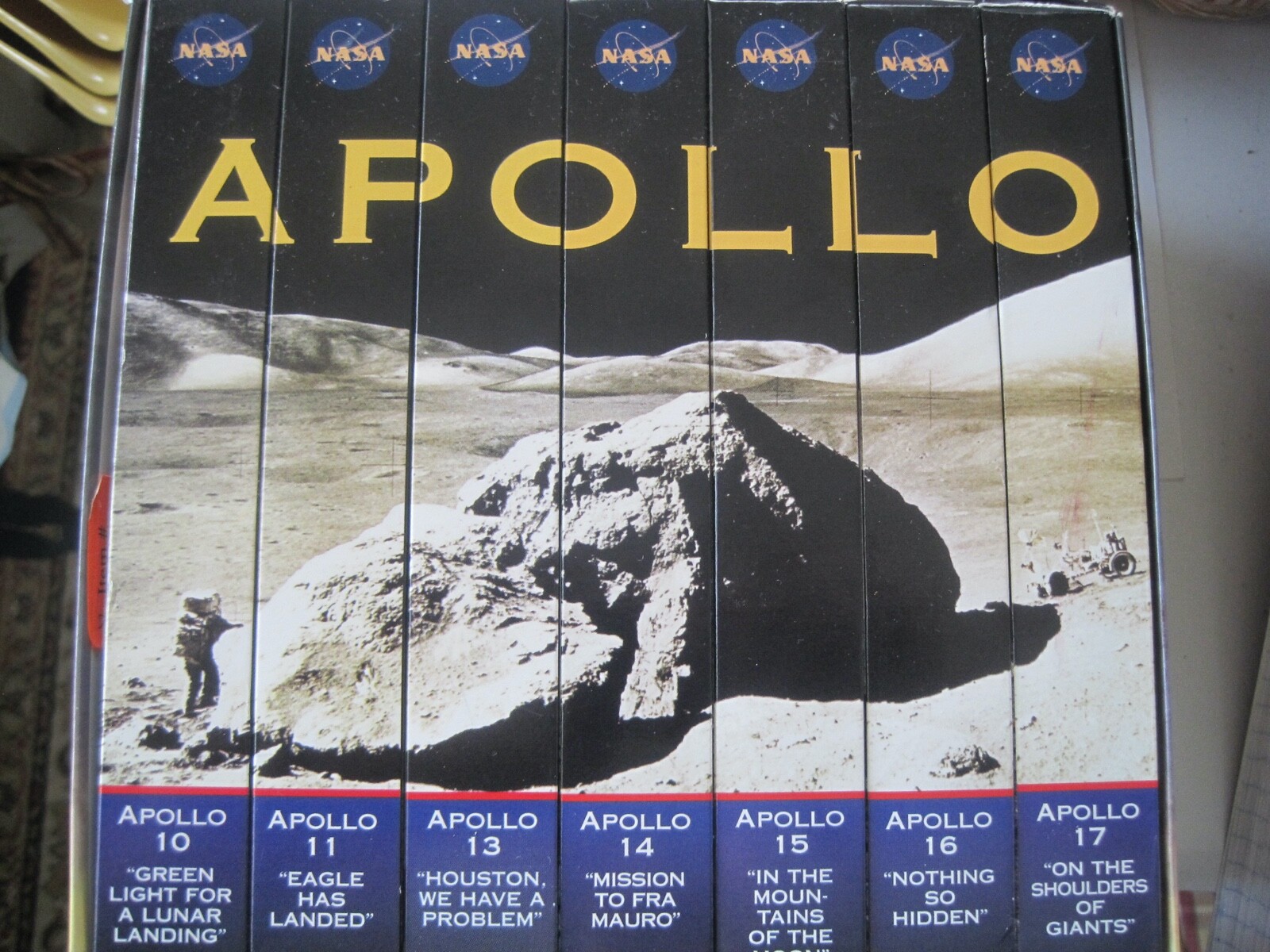 NASA Apollo MMV Video Set Vintage 10 through 17