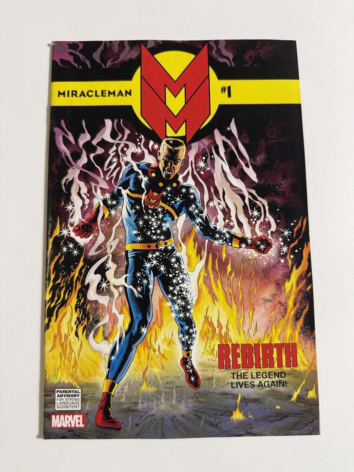 Miracleman #1 Garry Leach Classic Variant Marvel Comics 2014 Original Cover