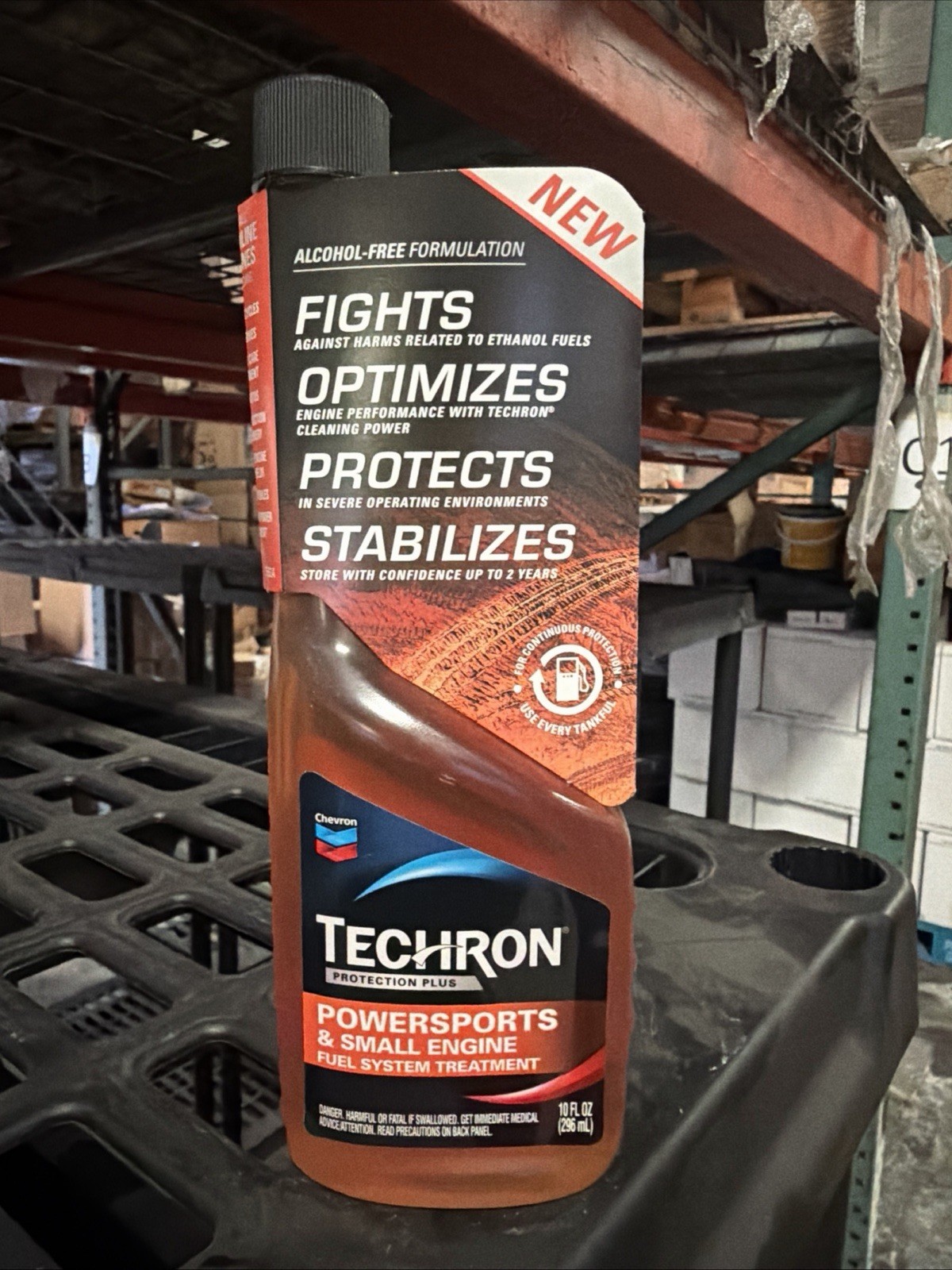 Chevron Techron Protection Plus Powersports and Small Engine Fuel System Treatme