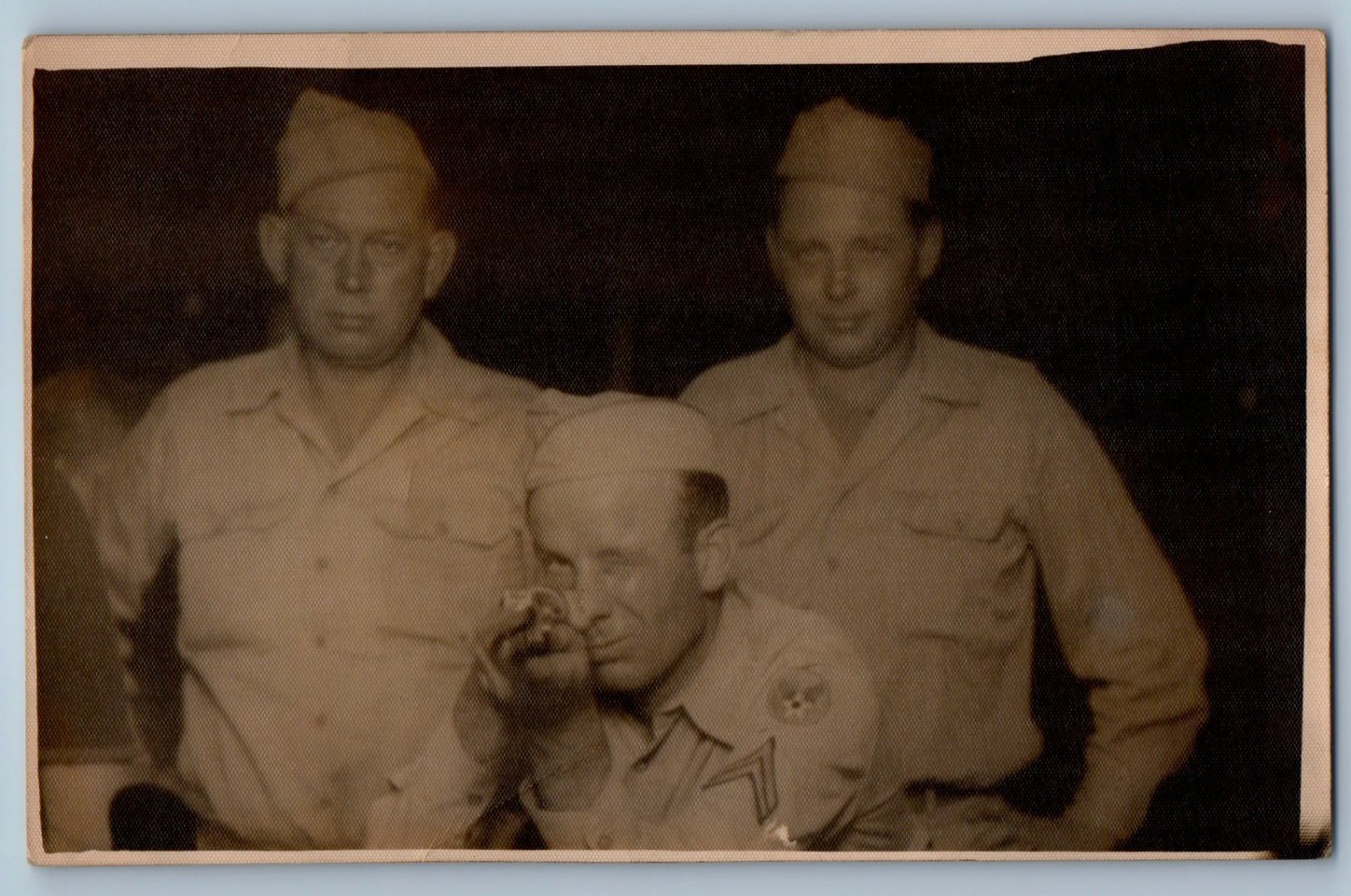 c1930\'s Military Soldiers 194th US Field Artillery WWII RPPC Photo Postcard