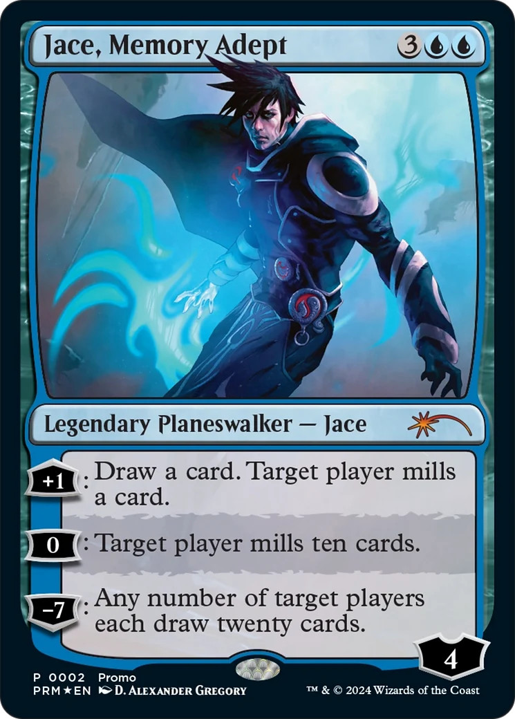 Jace, Memory Adept (Deluxe Commander Kit) [March of the Machine Promos] Magic