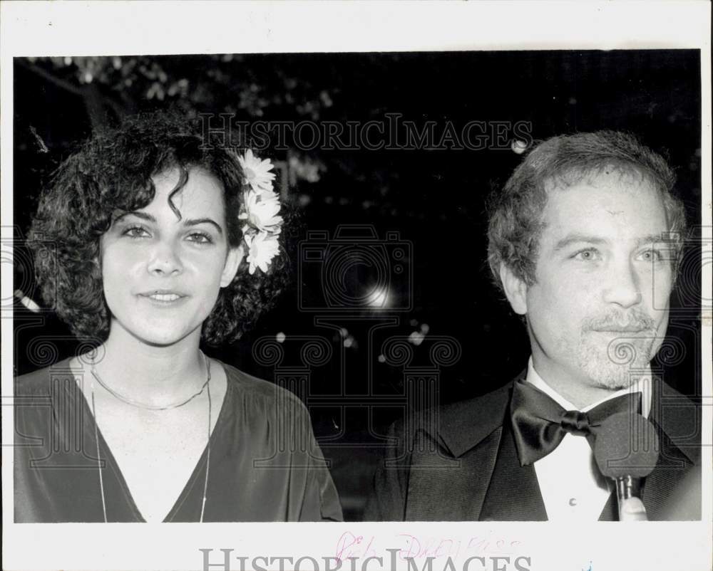 1978 Press Photo Actor Richard Dreyfuss & Lucinda Valles at Academy Awards
