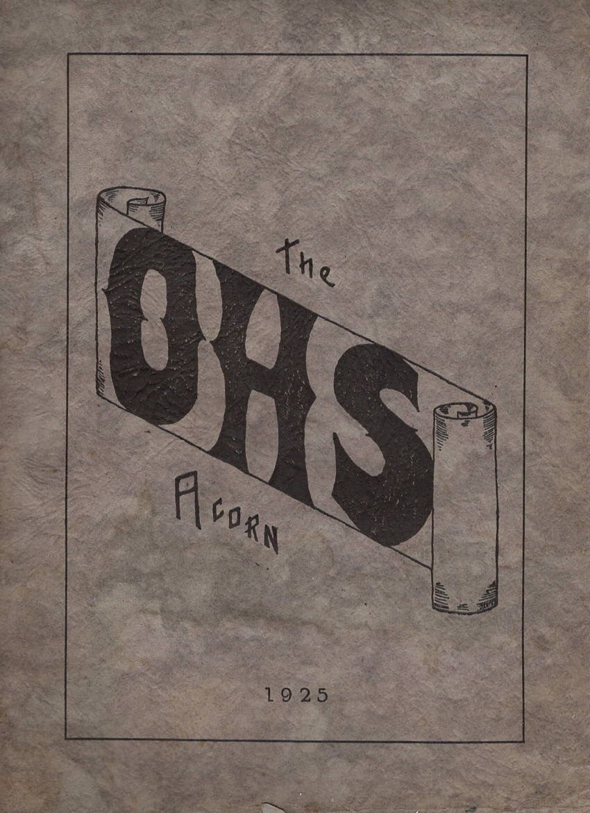 1925 ACORN= OAKLAND-NEBRASKA HI School YEAR BOOK Quality Work 37p. 12\'x9\ 1925 ACORN= OAKLAND-NEBRASKA HI School YEAR BOOK Quality Work 37p. 12\'x9\