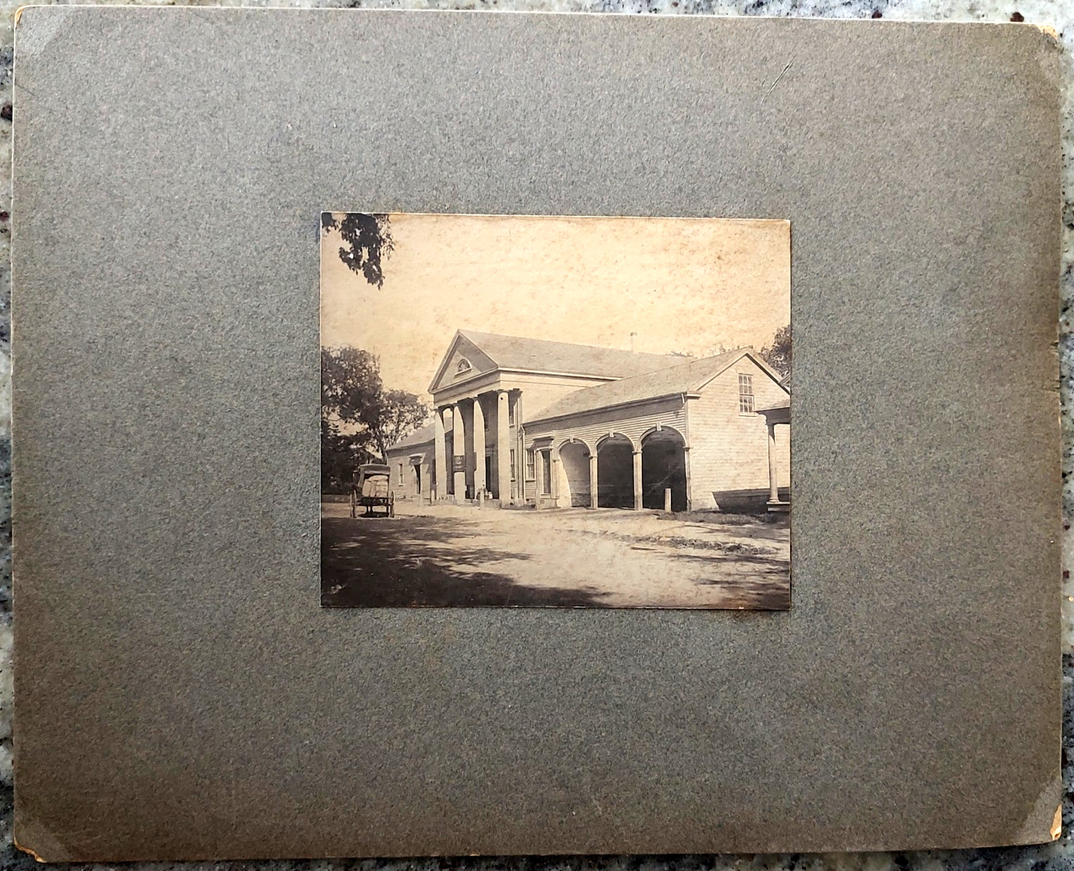 Vintage Cabinet Card Colonel Peirce Store Middleborough MA c1890s 8x10 RARE