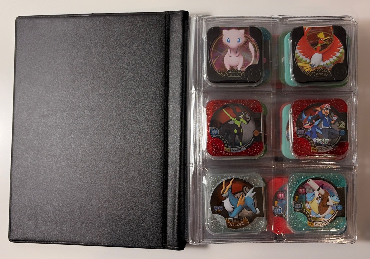 Rare Pokemon Tretta Collection Binder - Battle Chips - Legend/Master Class Real
