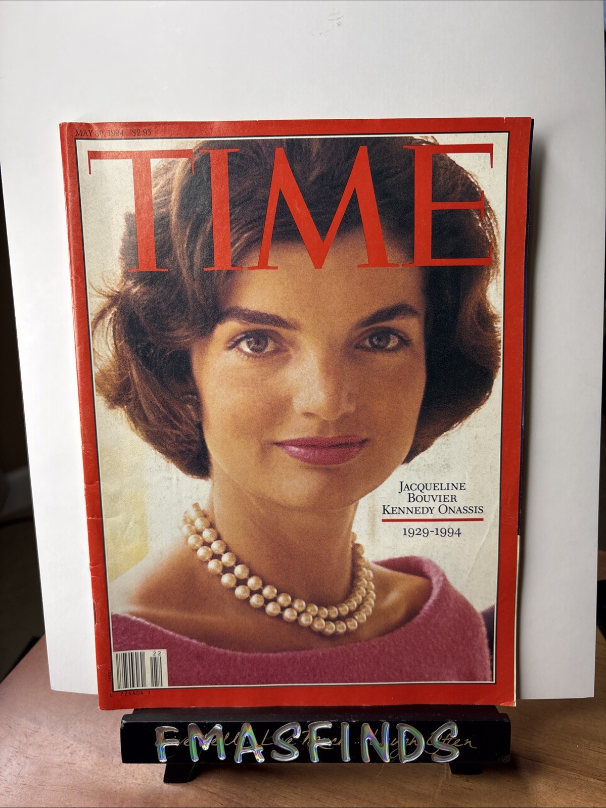 GR3 1994 JACKIE KENNEDY ONASSIS 1929-1994 TIME Magazine JACQUELINE BOUVIER
