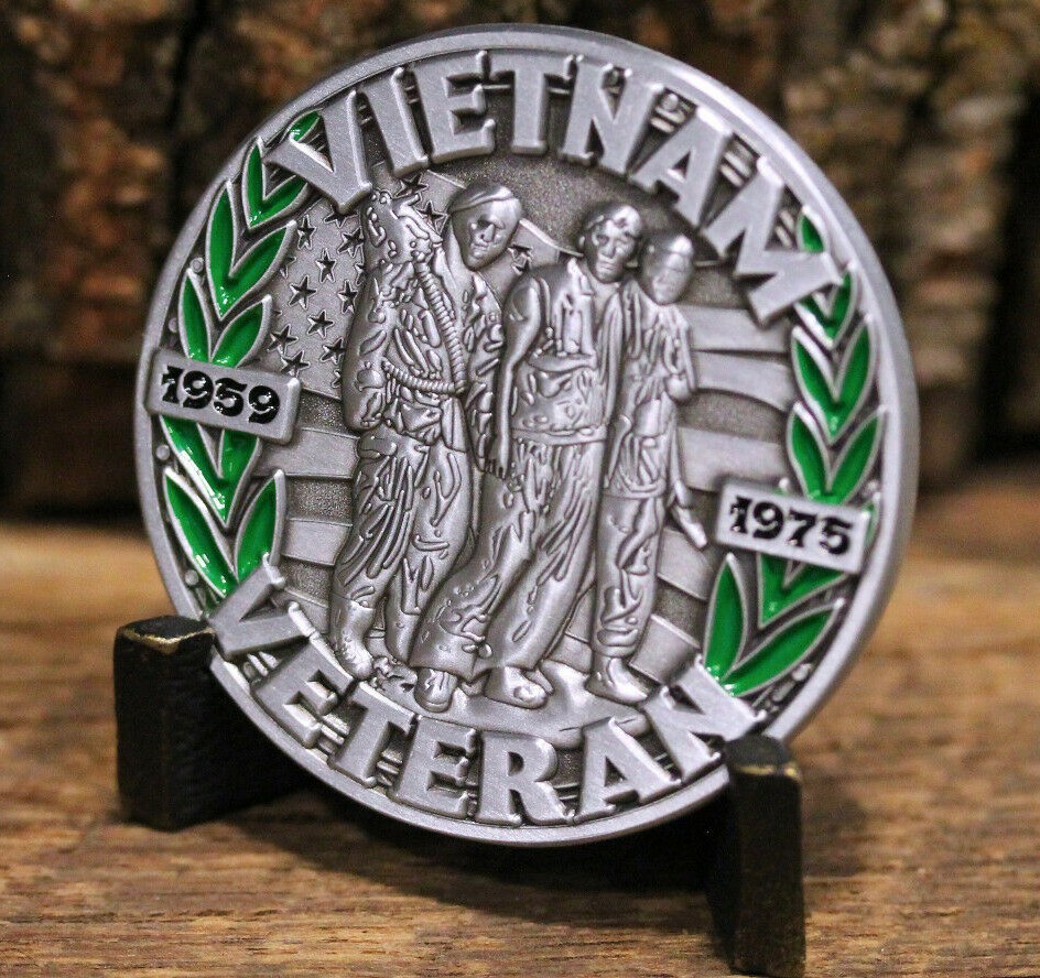 Vietnam Veteran Challenge Coin 1959 - 1975 POW MIA You are not forgotten Vietnam Veteran Challenge Coin 1959 - 1975 POW MIA You are not forgotten