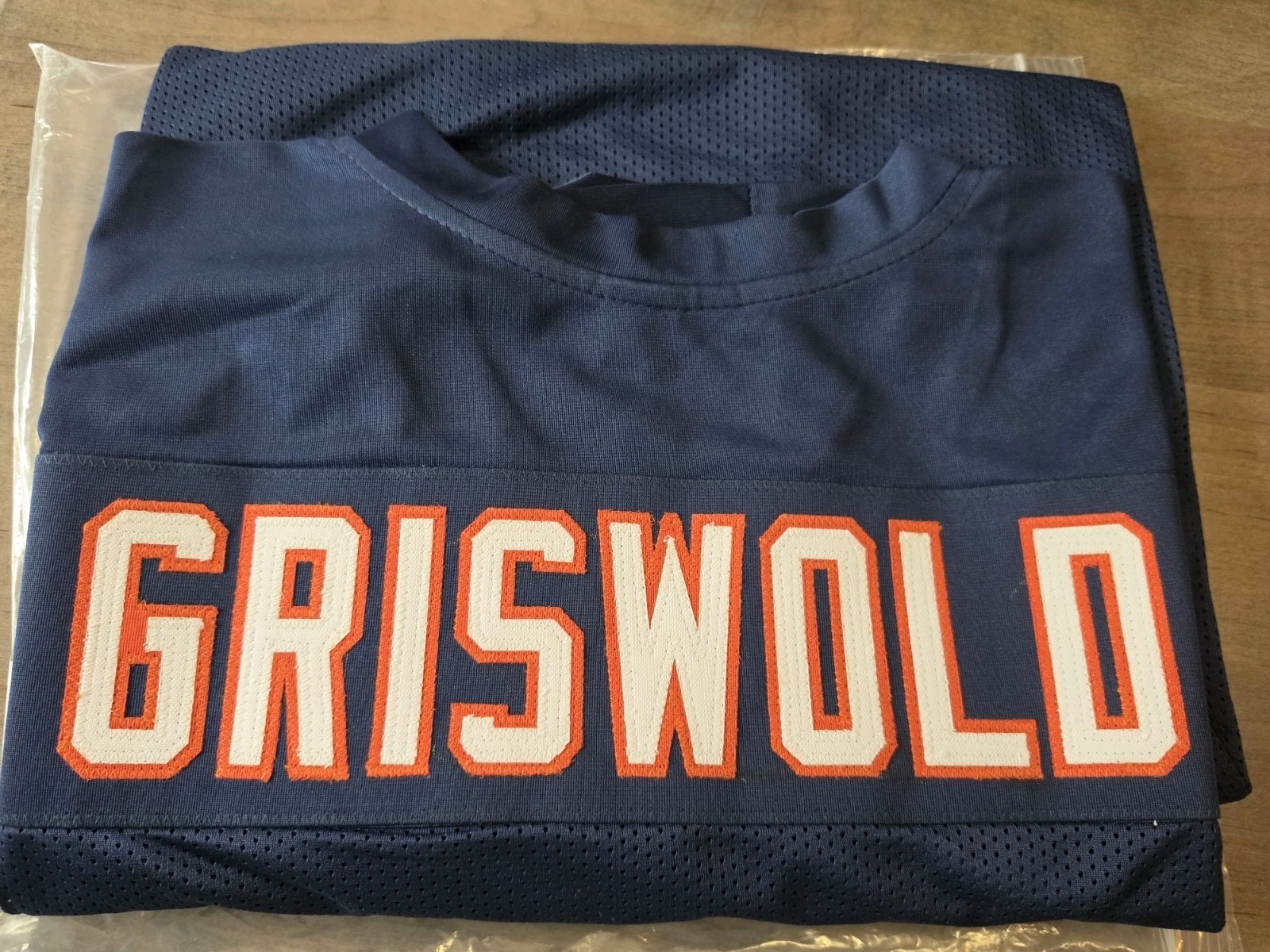 Chevy Chase Signed Chicago Bears Clark Griswold Football Jersey XL JSA