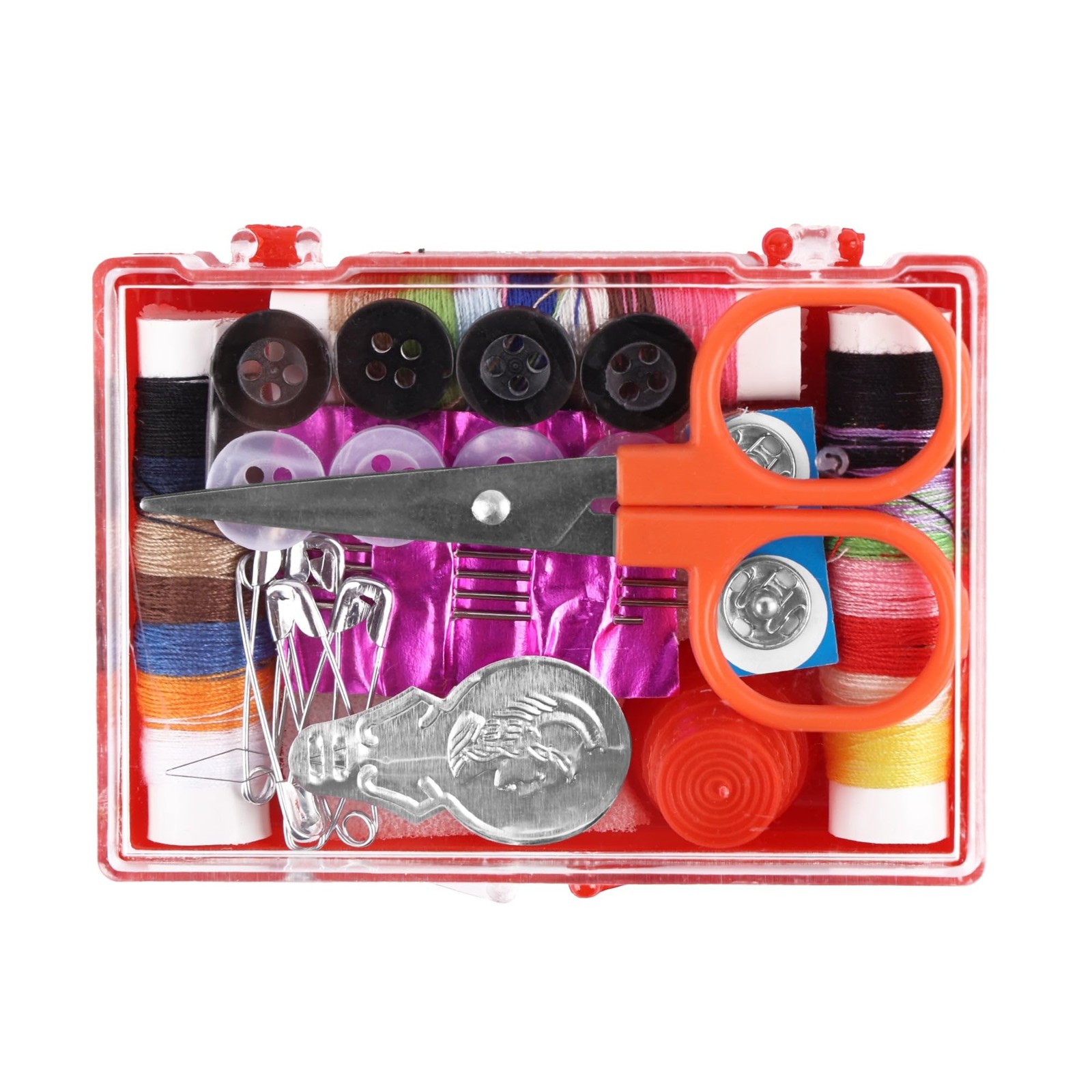 Coghlan's Travel-Friendly Sewing Kit for Camping, Emergency One Size, Red Coghlan's Travel-Friendly Sewing Kit for Camping, Emergency One Size, Red