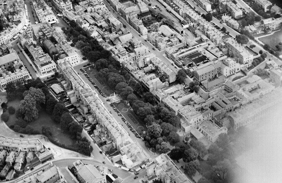 The Promenade and environs Cheltenham 1930 England OLD PHOTO