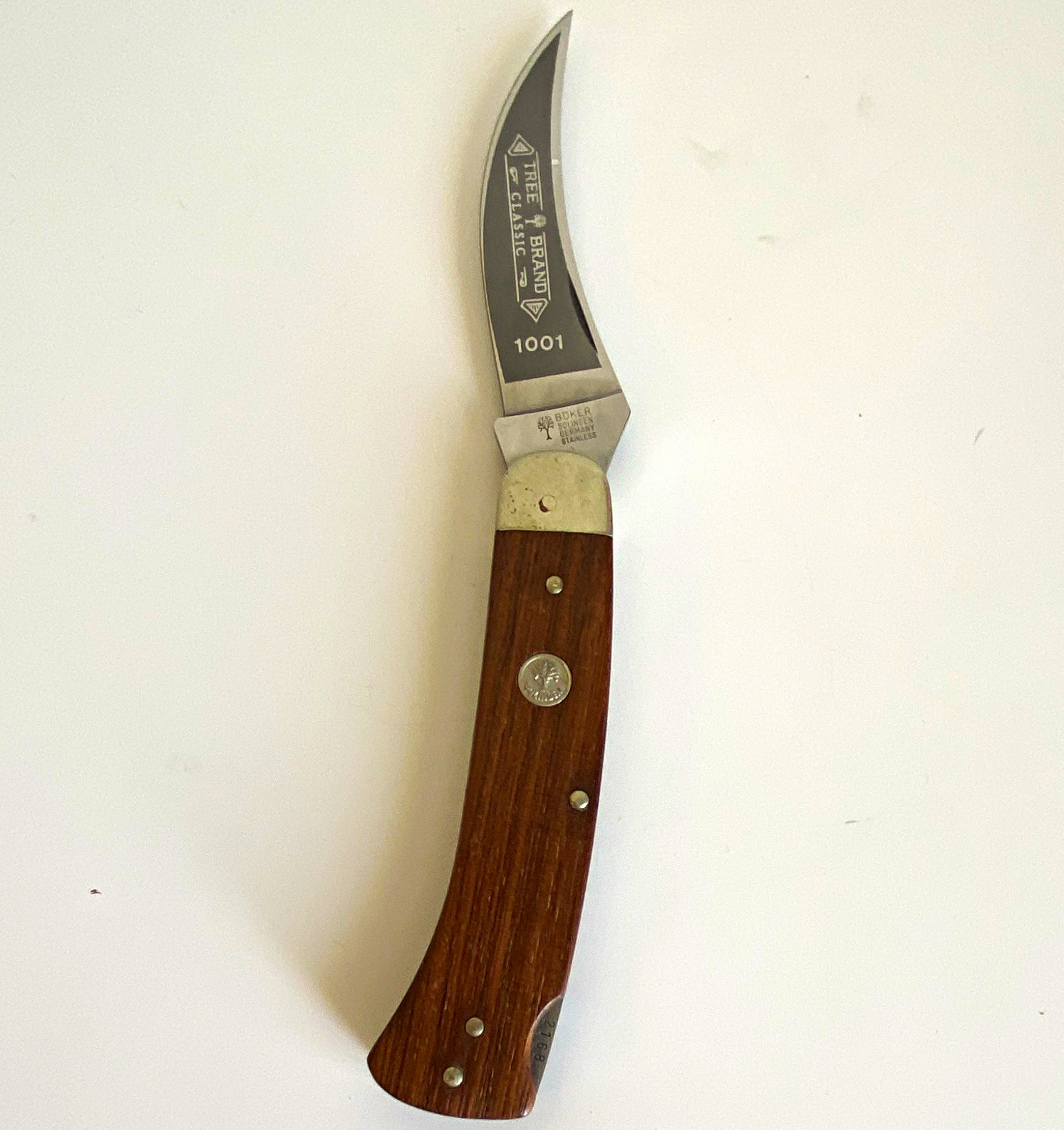 Böker Tree Brand Classic 1001 Lockback Pocketknife SS Clip Blade Wood