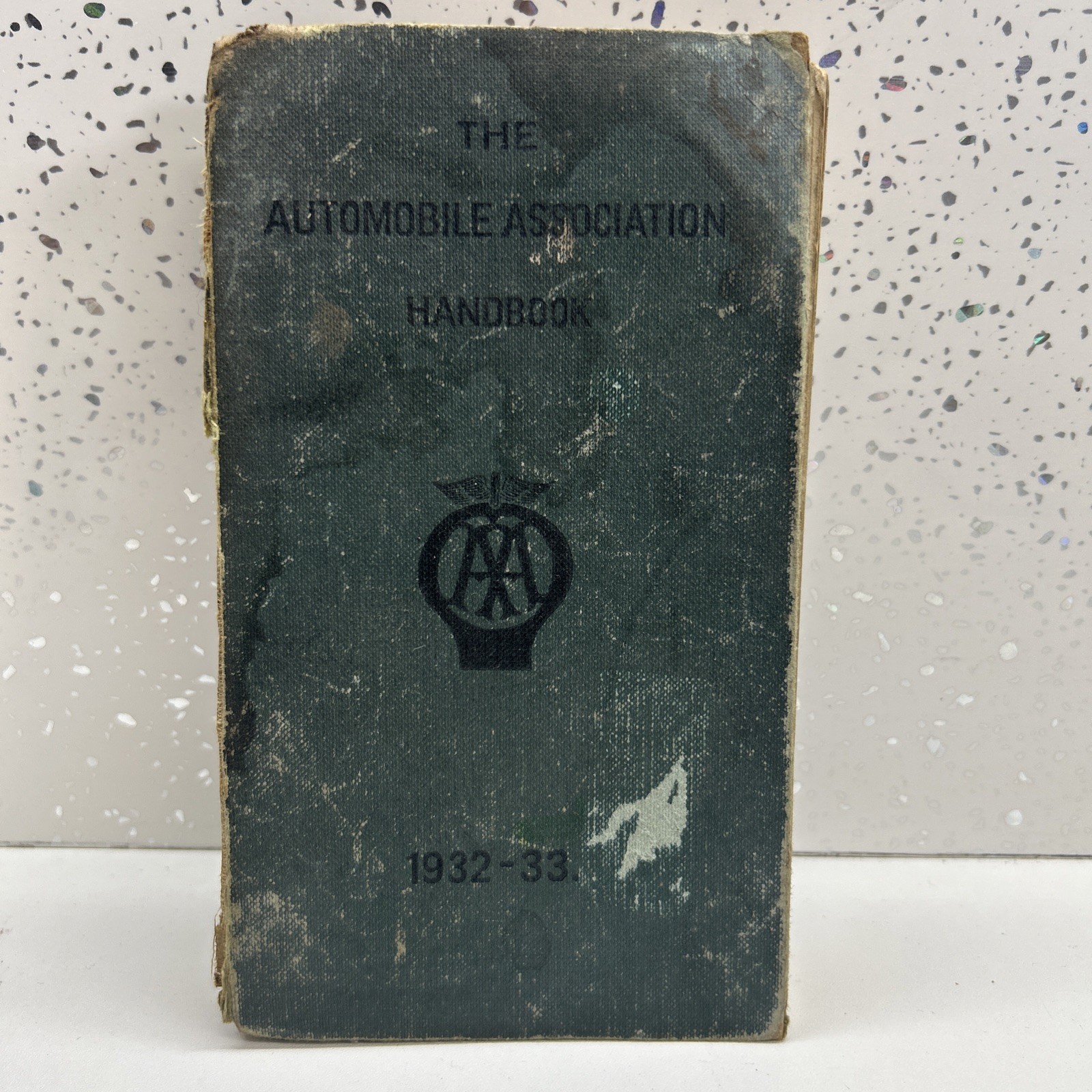 Vintage Motor Collectible AA Book Automobile Association Handbook 1932-33 - Used Vintage Motor Collectible AA Book Automobile Association Handbook 1932-33 - Used