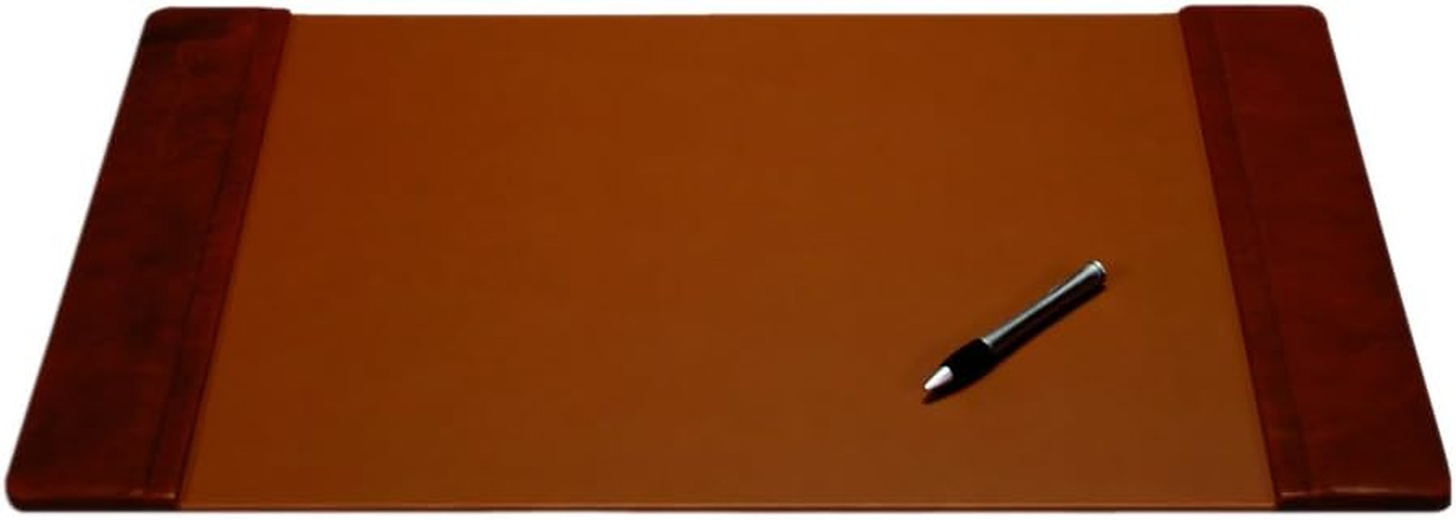 Leather Desk Pad with Side Rails - Luxury Leather Desk Blotter for Writing - Exe