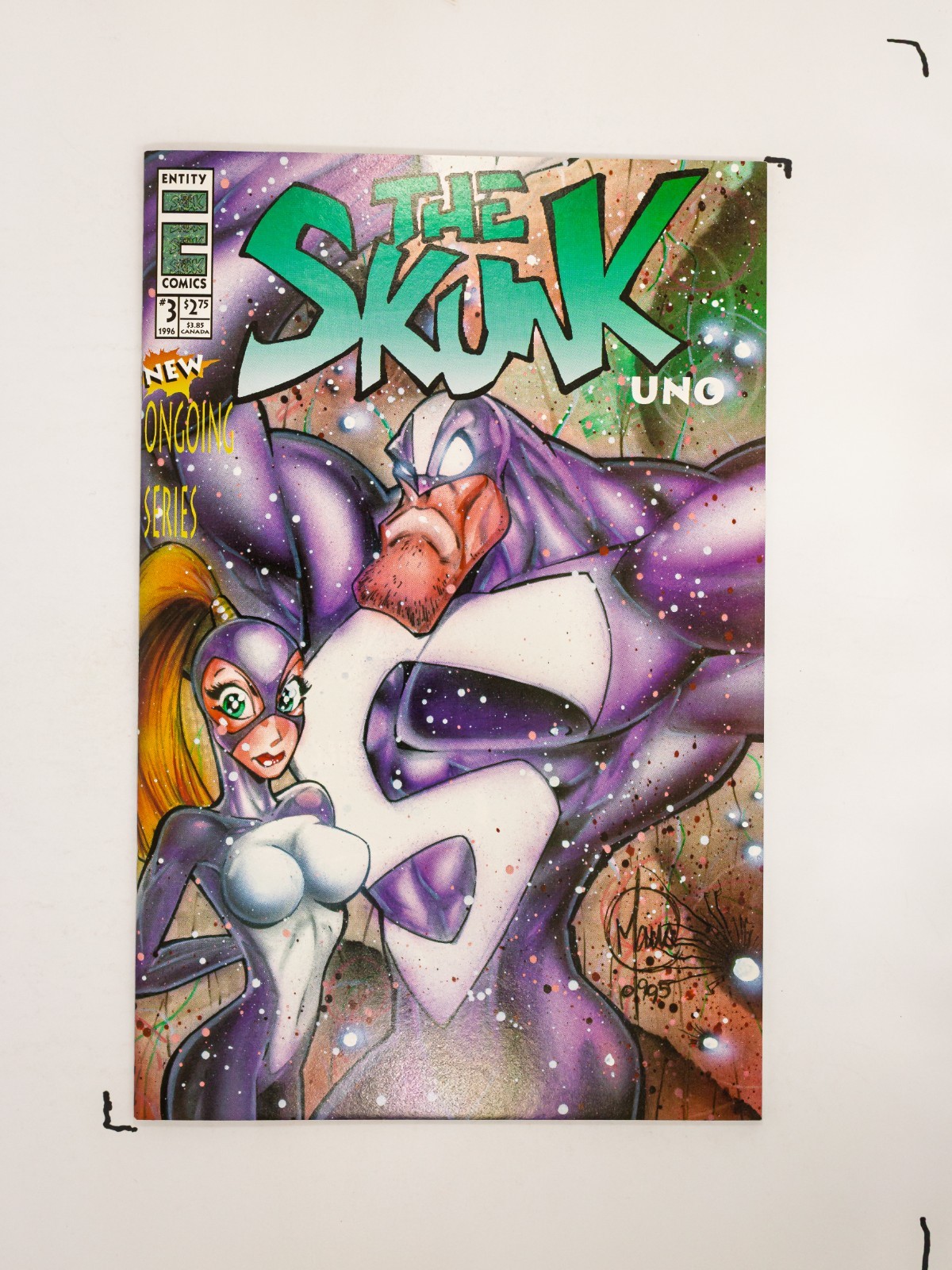 The Skunk Uno #1 (Entity Comics May 1996) Near Mint Condition