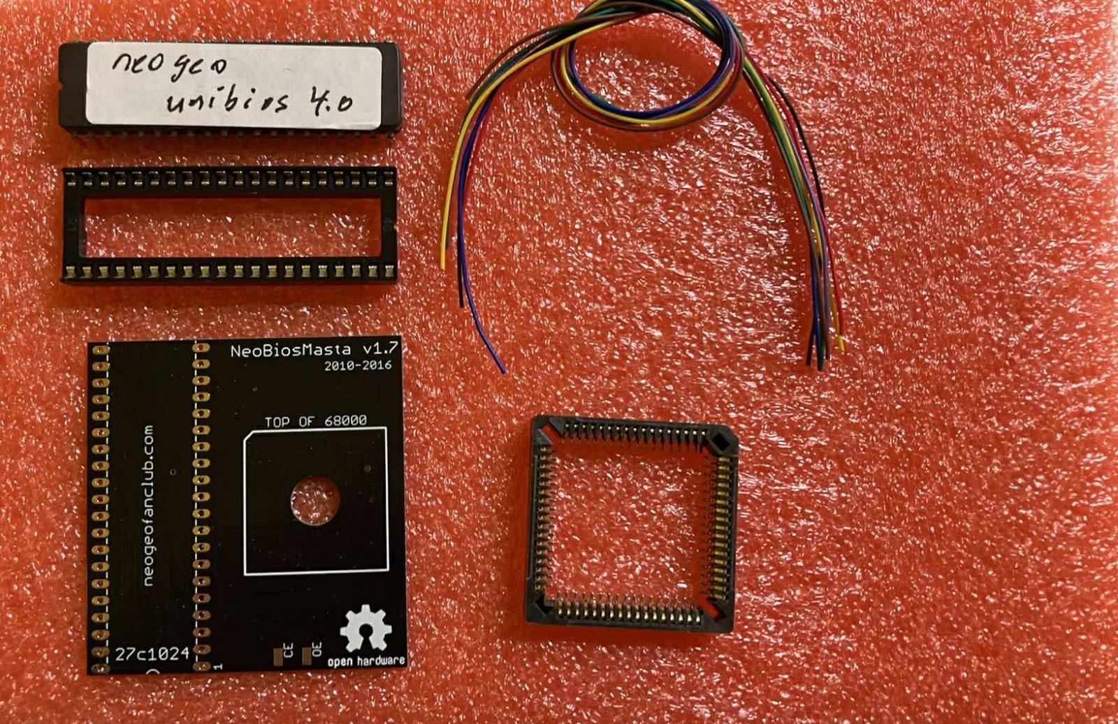 NeoBiosMasta 1.7 Neo geo MV1B MV1C Compatible with UniBios 4.0 DIY Edition -Read