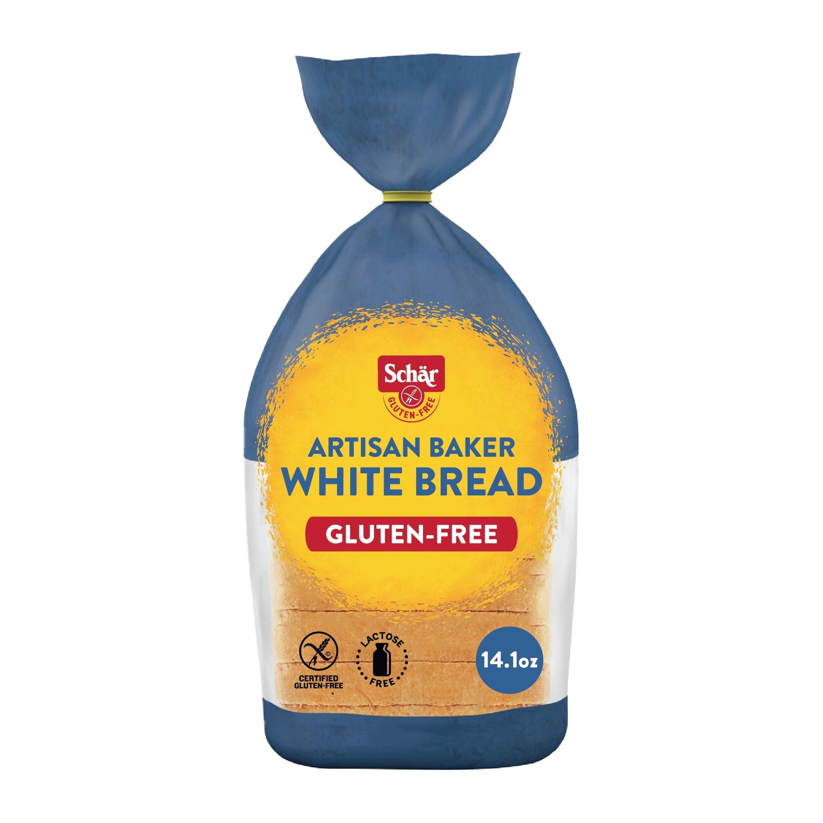 Schar Gluten Free Artisan Baker White Sourdough Bread Loaf, Regular, 14.1 oz