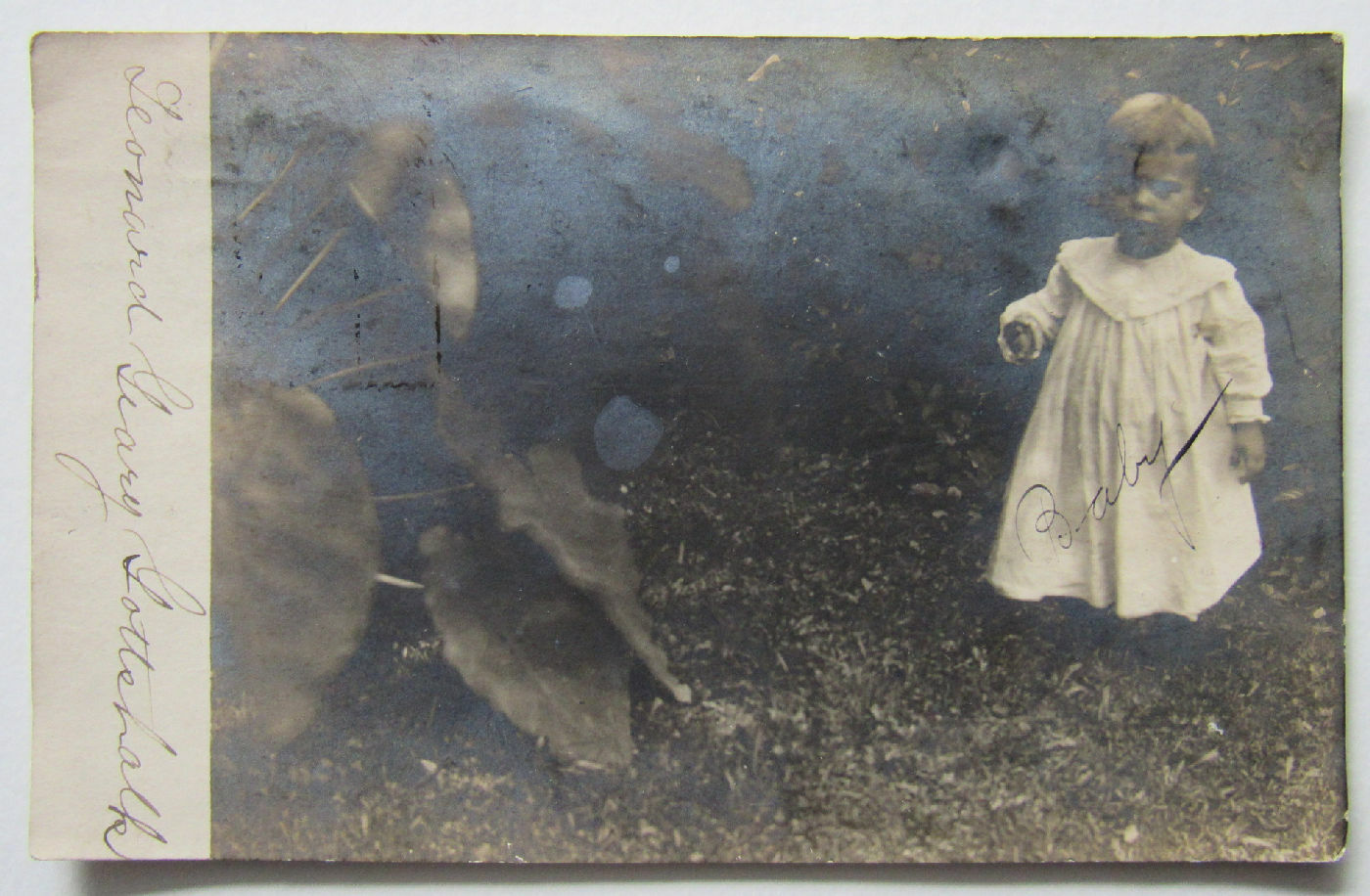 Philadelphia Leonard Gary Gottshalk 1906 RPPC Pennsylvania Real Photo Postcard