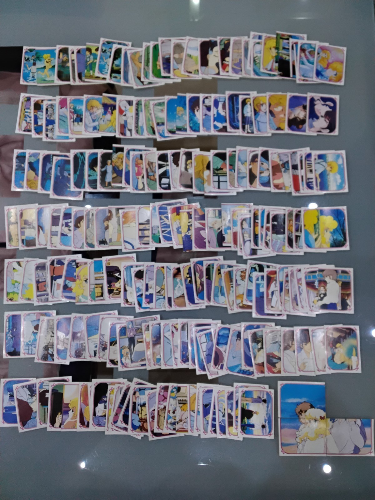 LOT 190 PANINI GEORGIES FIGURINES ALL DIFFERENT YEAR 1983