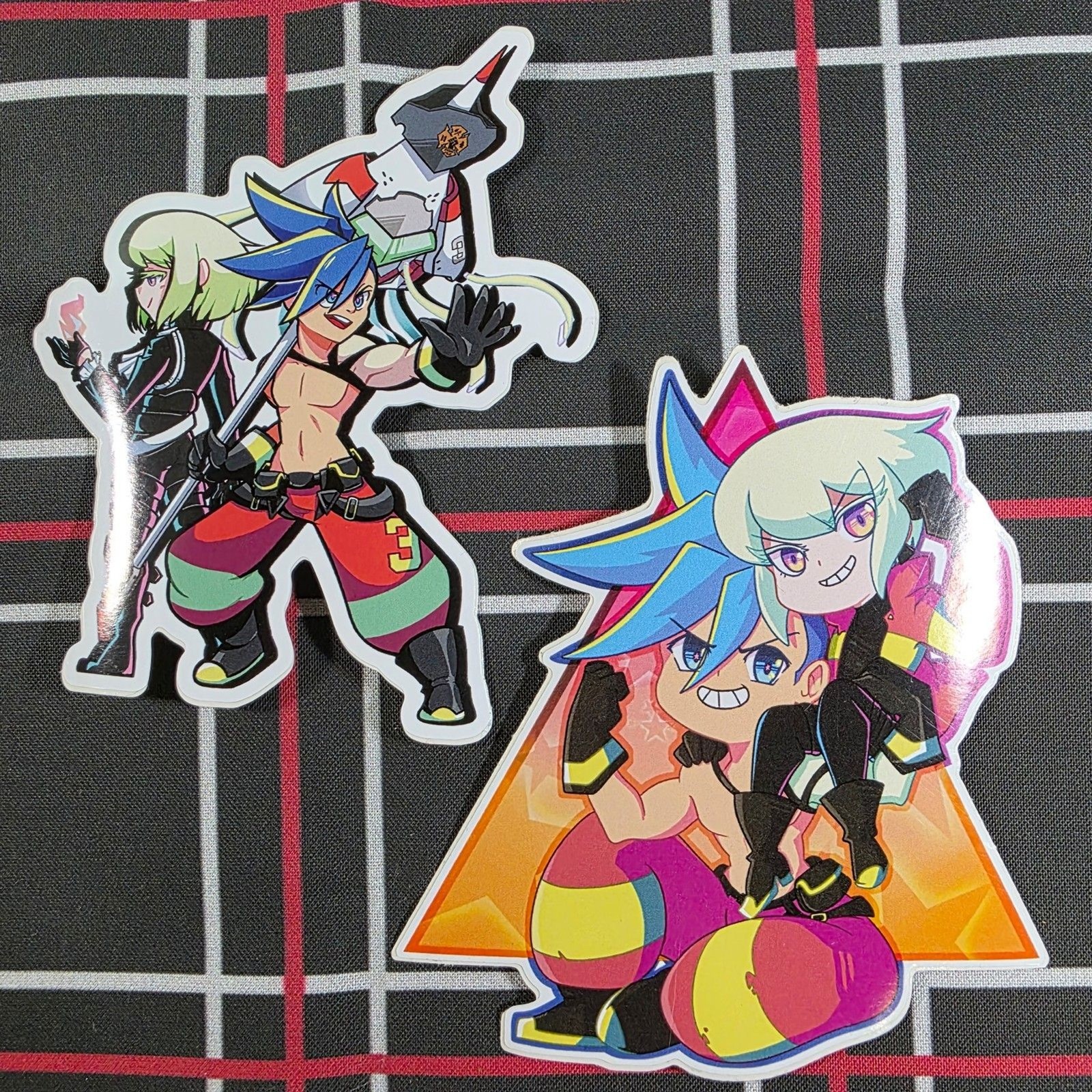 Promare Fanmade Stickers Studio Trigger Galo Thymos Lio Fotia