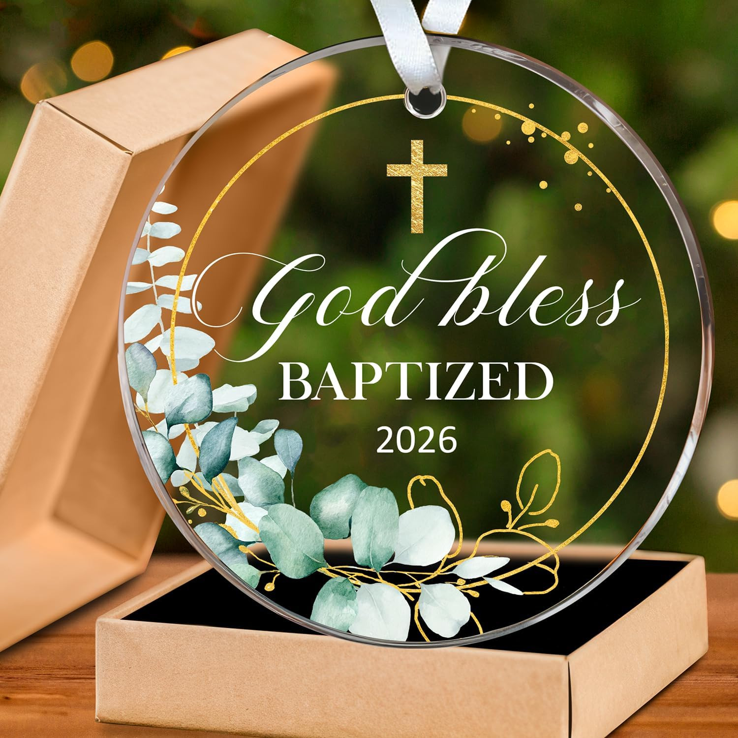 Baptism Gifts for Boys, Girls, Women, Men, Adults - Christening Gifts for Baby B