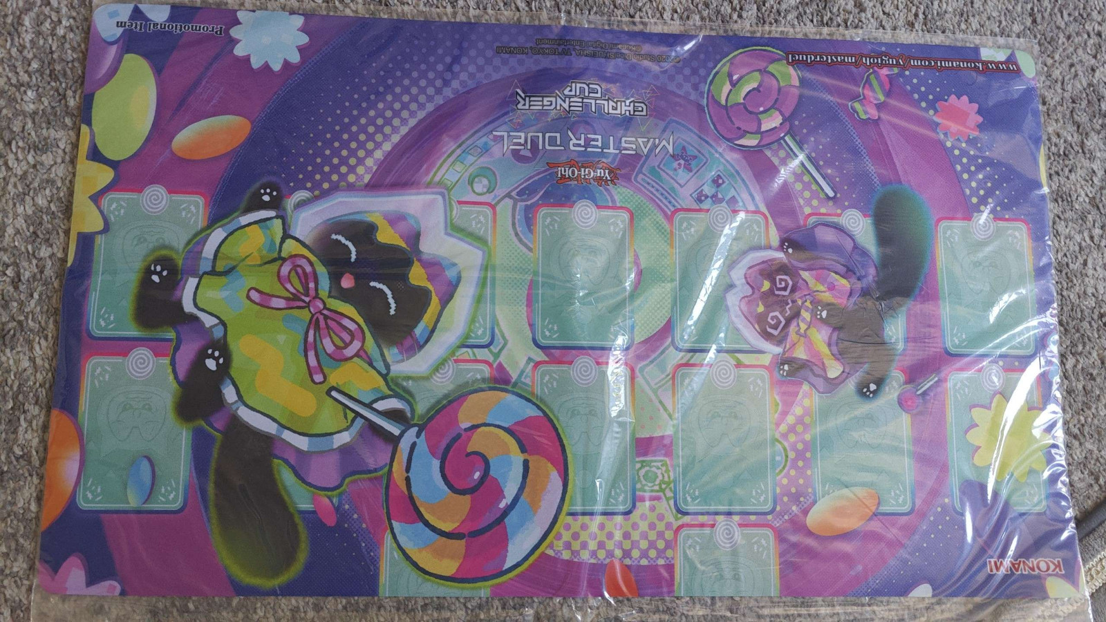 YU-GI-OH Yummy☆Surprise PLAYMAT PLAYMAT MASTER DUEL CHALLENGER CUP