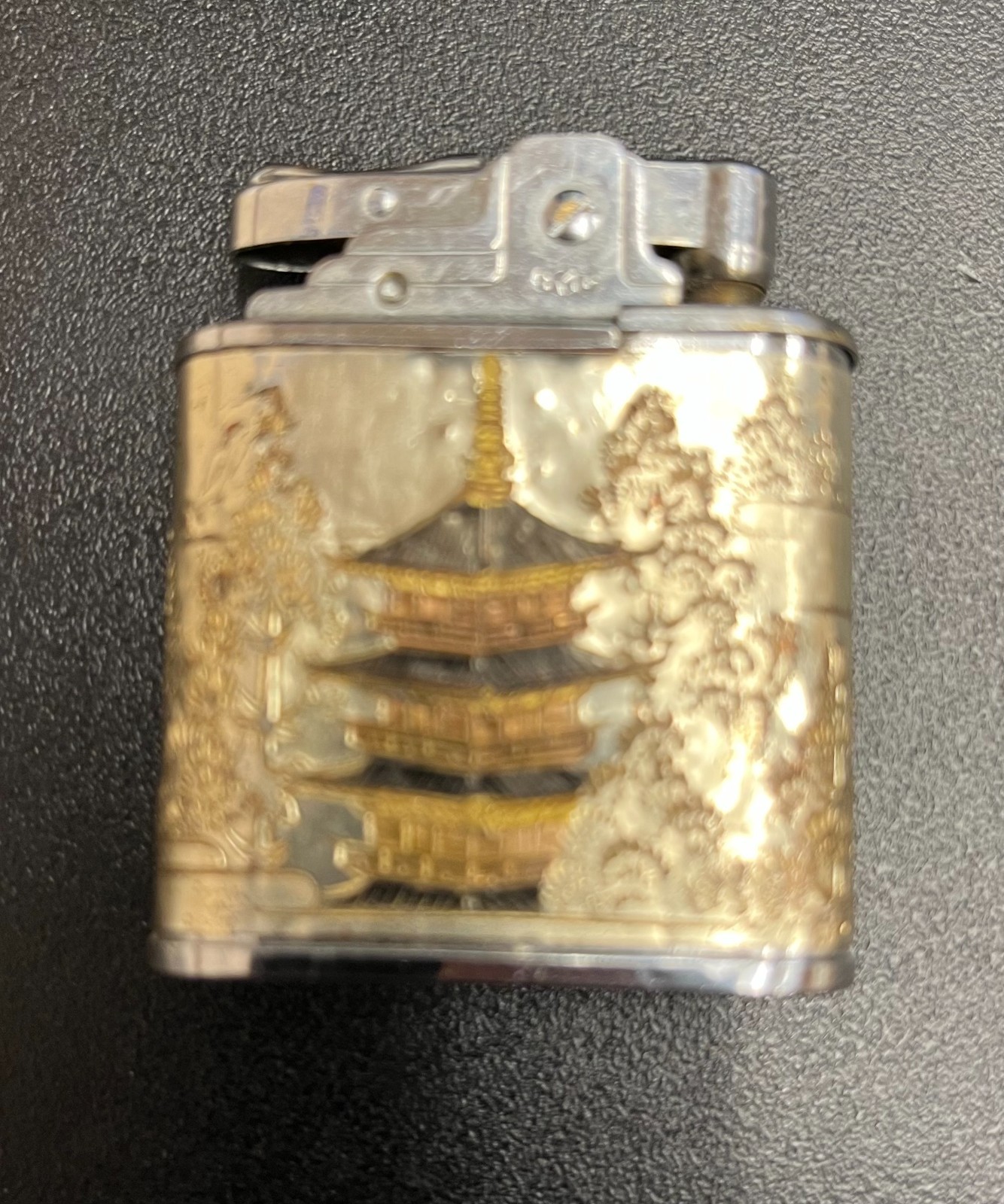 Rare Prince Japanese Vintage Automatic Super Lighter Pat#234754