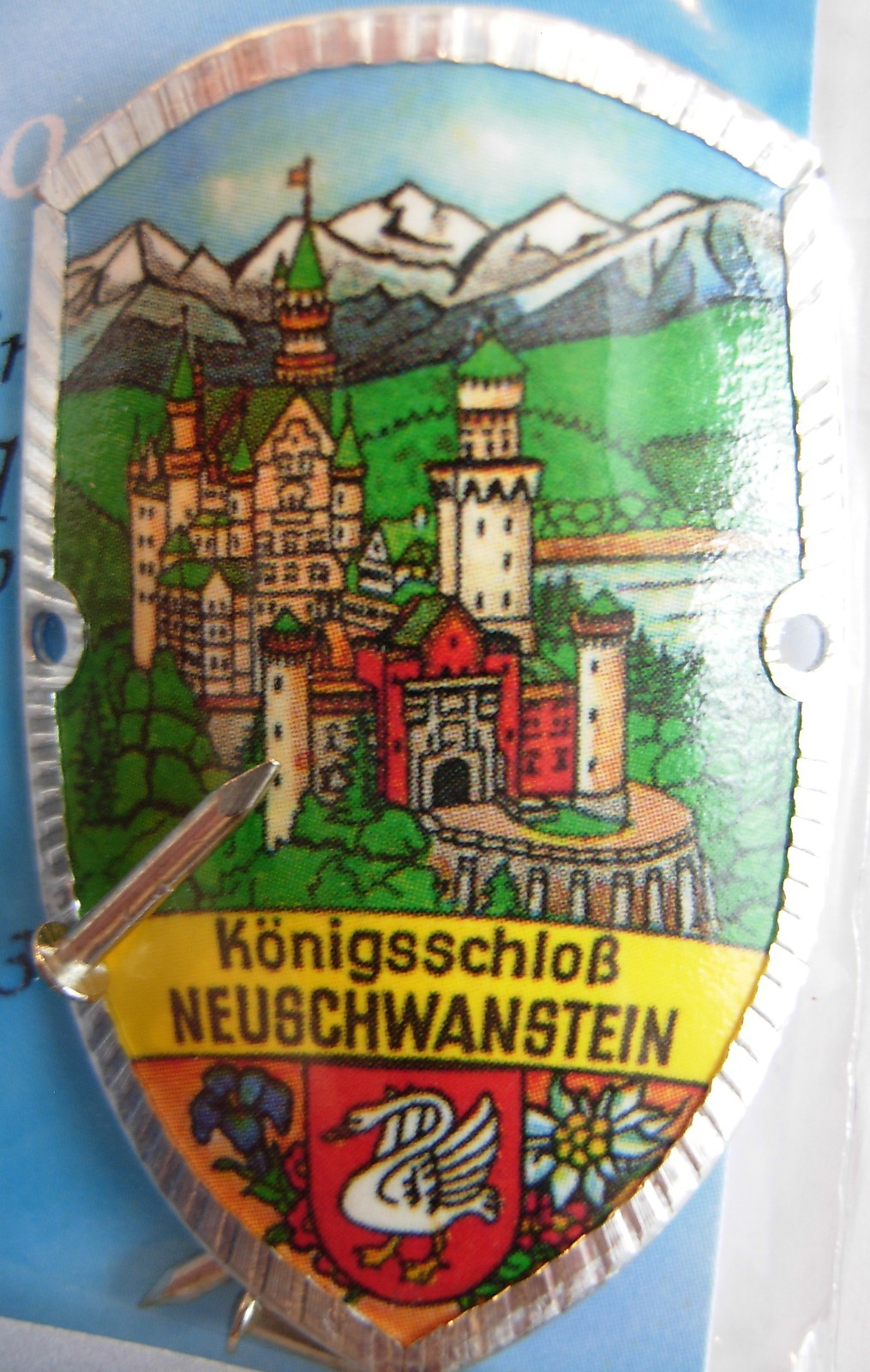 Konigsschloss Neuschwanstein Castle Germany New Shield Hiking Stocknagel G9811