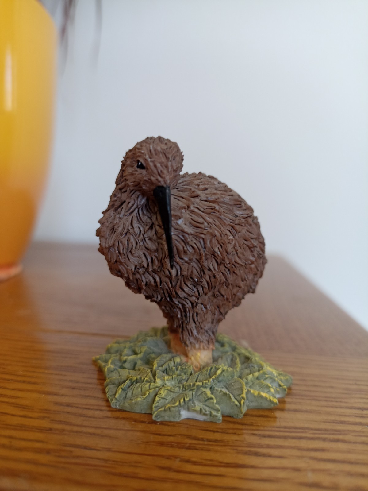 Vintage 1999 Alpine New Zealand Kiwi Bird Resin Figurine NZ Souvenir