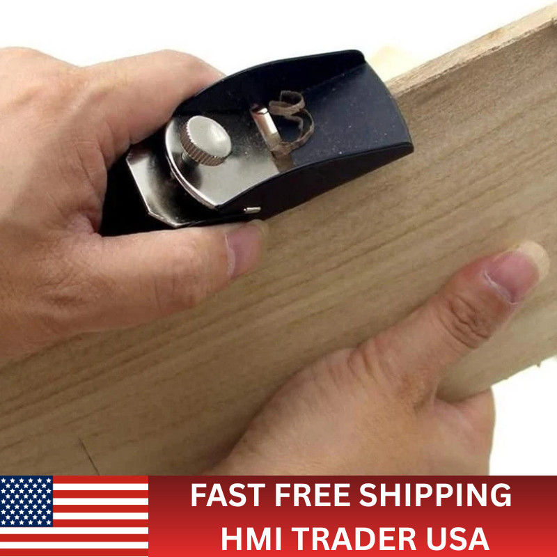 1pc Mini Wood Planer Hand Tool Aluminum Alloy Carpentry Trimming Plane - NEW