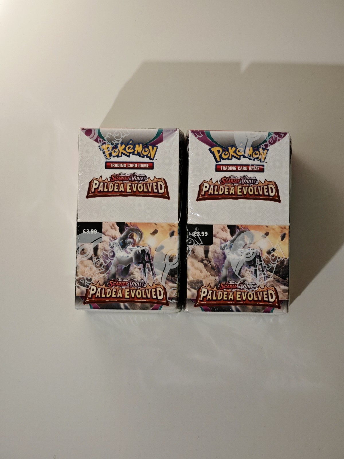 Pokemon TCG Scarlet and Violet SV02 Paldea Evolved  Half Booster Box SEALED x 2