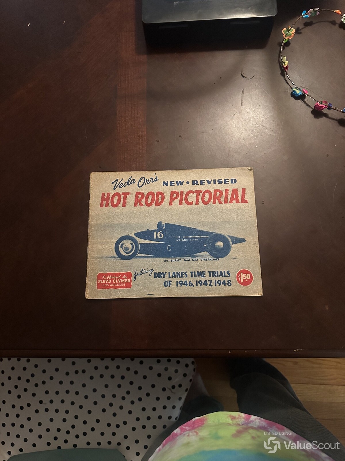 Floyd Clymer Hot Rod Pictorial 1949 Illustrated Booklet