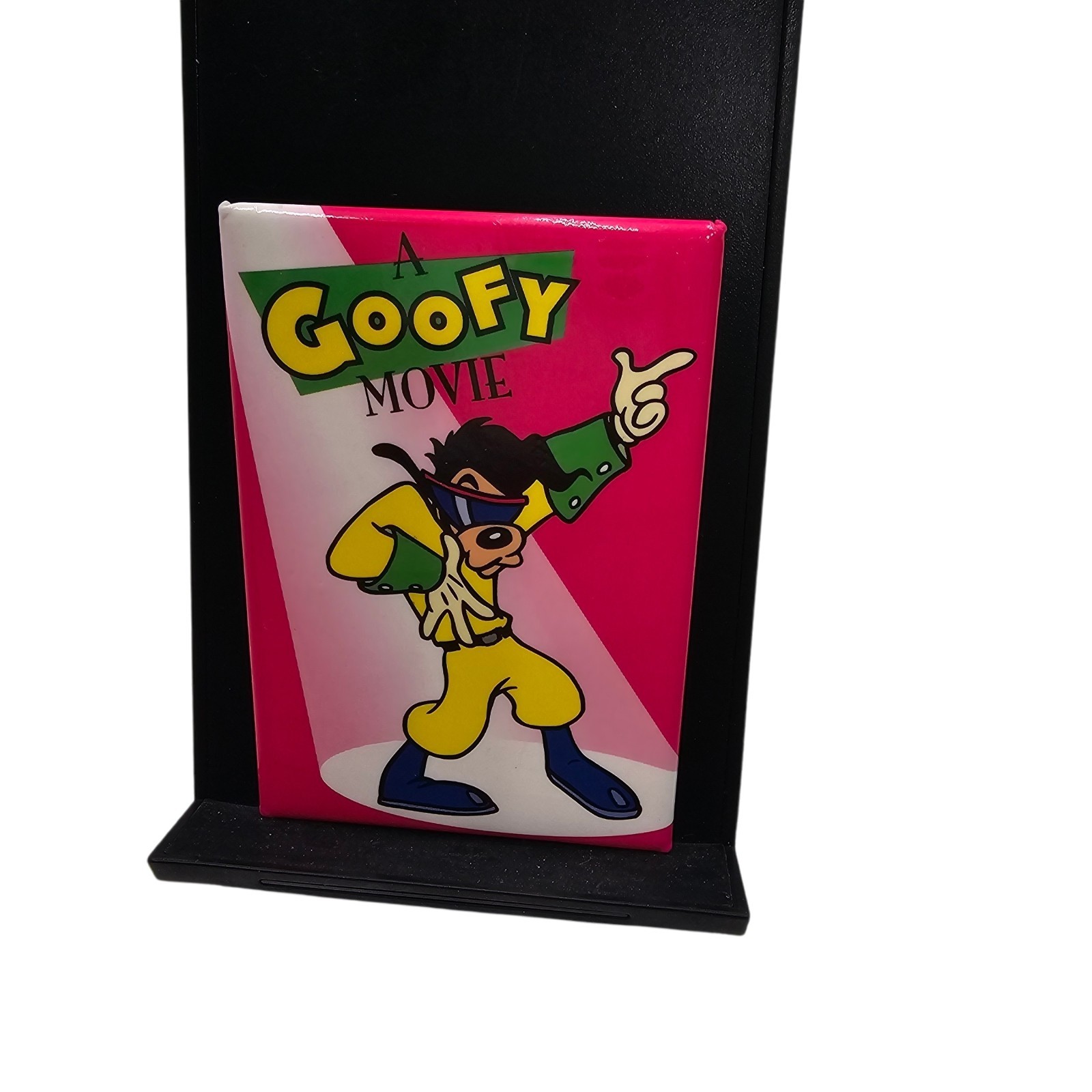 Rare VTG Disney Pinback Button 1995 A GOOFY Movie Memorabilia Theater Pin