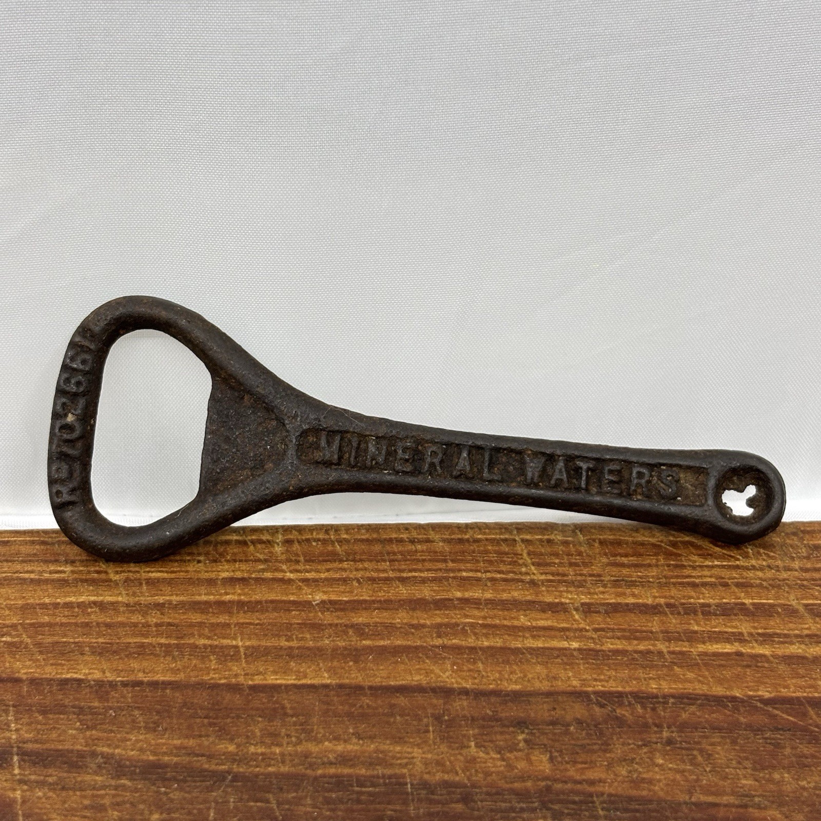 Vintage Mineral Waters Cast Iron Bottle Opener