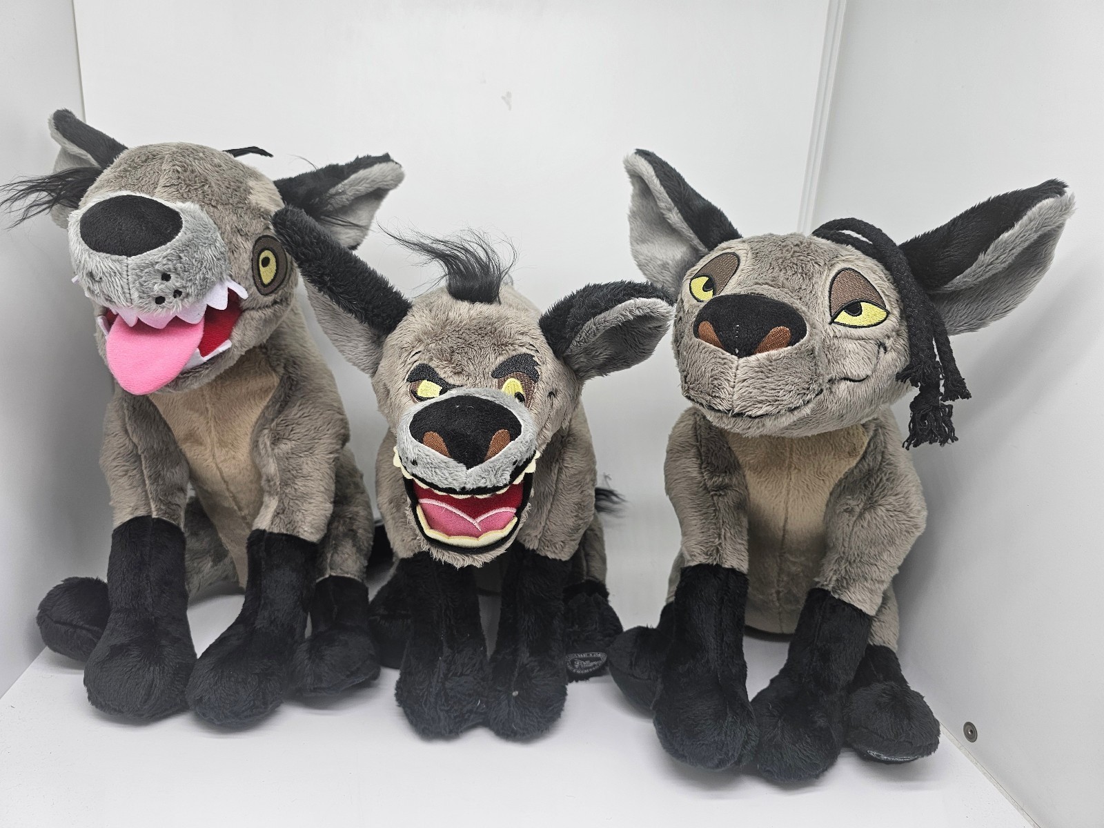 3pcs Disney Ed Villains Hyena Shenzi Lion King Plush Toys 14 3pcs Disney Ed Villains Hyena Shenzi Lion King Plush Toys 14