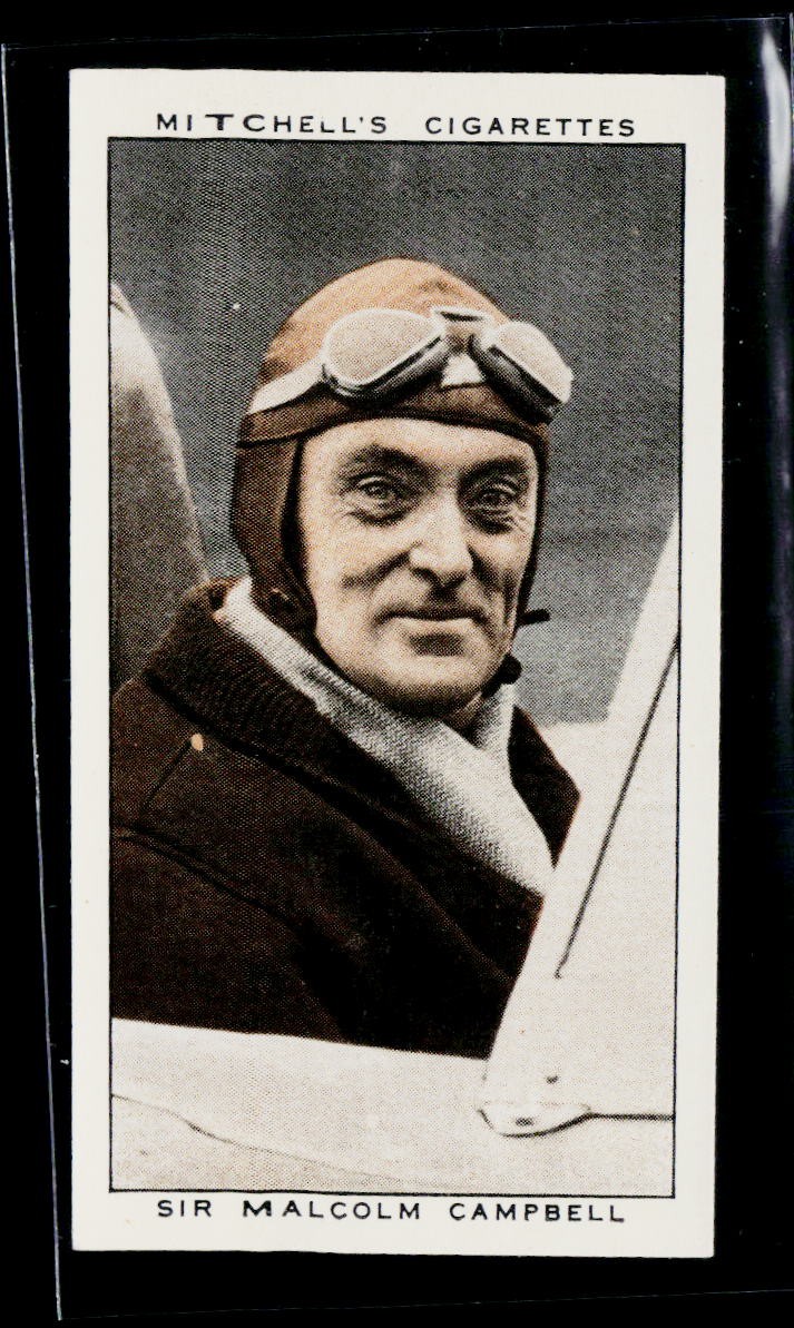 1936 Mitchell\'s A Gallery of 1935 Sir Malcolm Campbell #41 (BMC-01867)