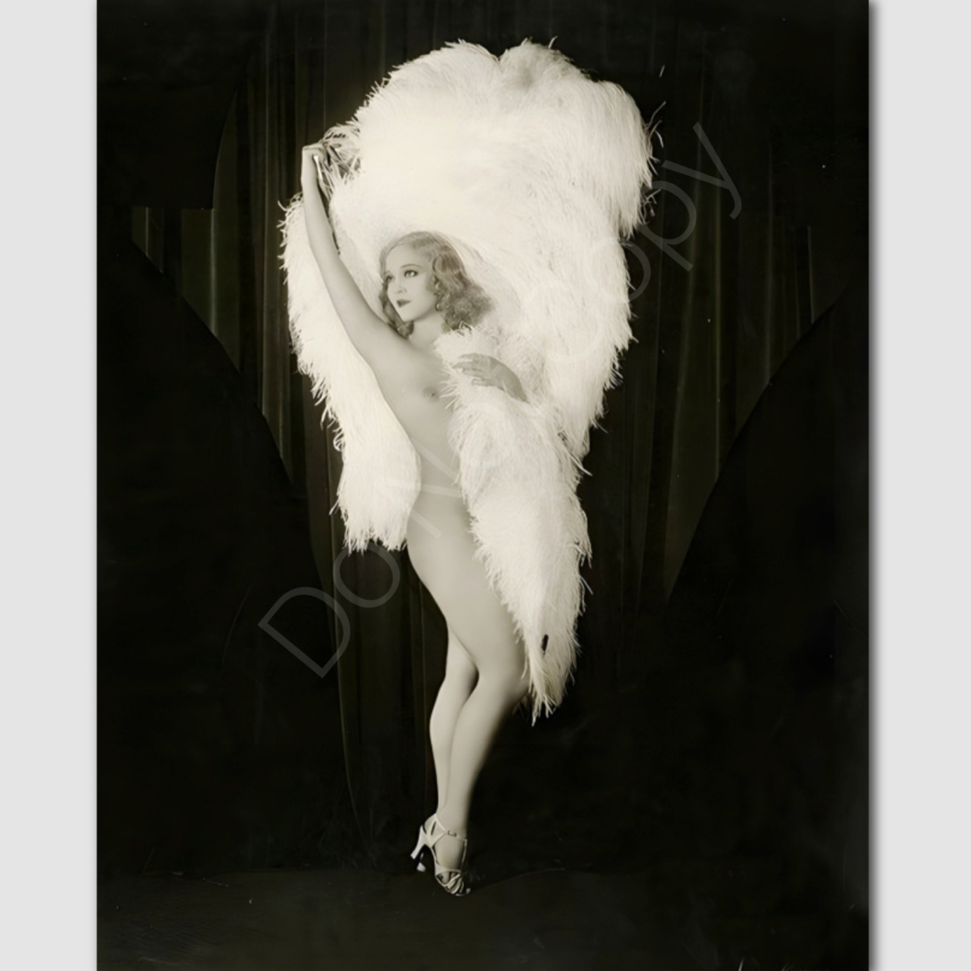 Photo Print Sally Rand Burlesque Flapper Glamour Photo 8 by 10 Vintage Dancer 10