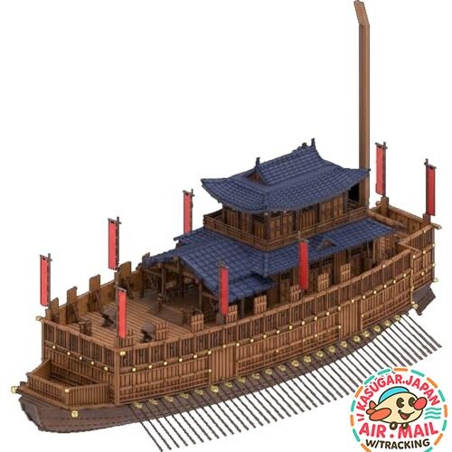 TRIFACTORY 1/350 16th Century Japanese Atakebune 3D Printed Model Kit fm Japan