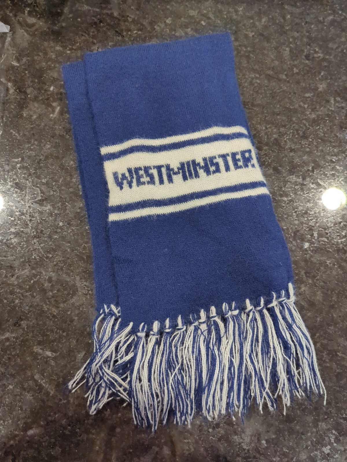 Westminster College Pa Winter Scarf 1989