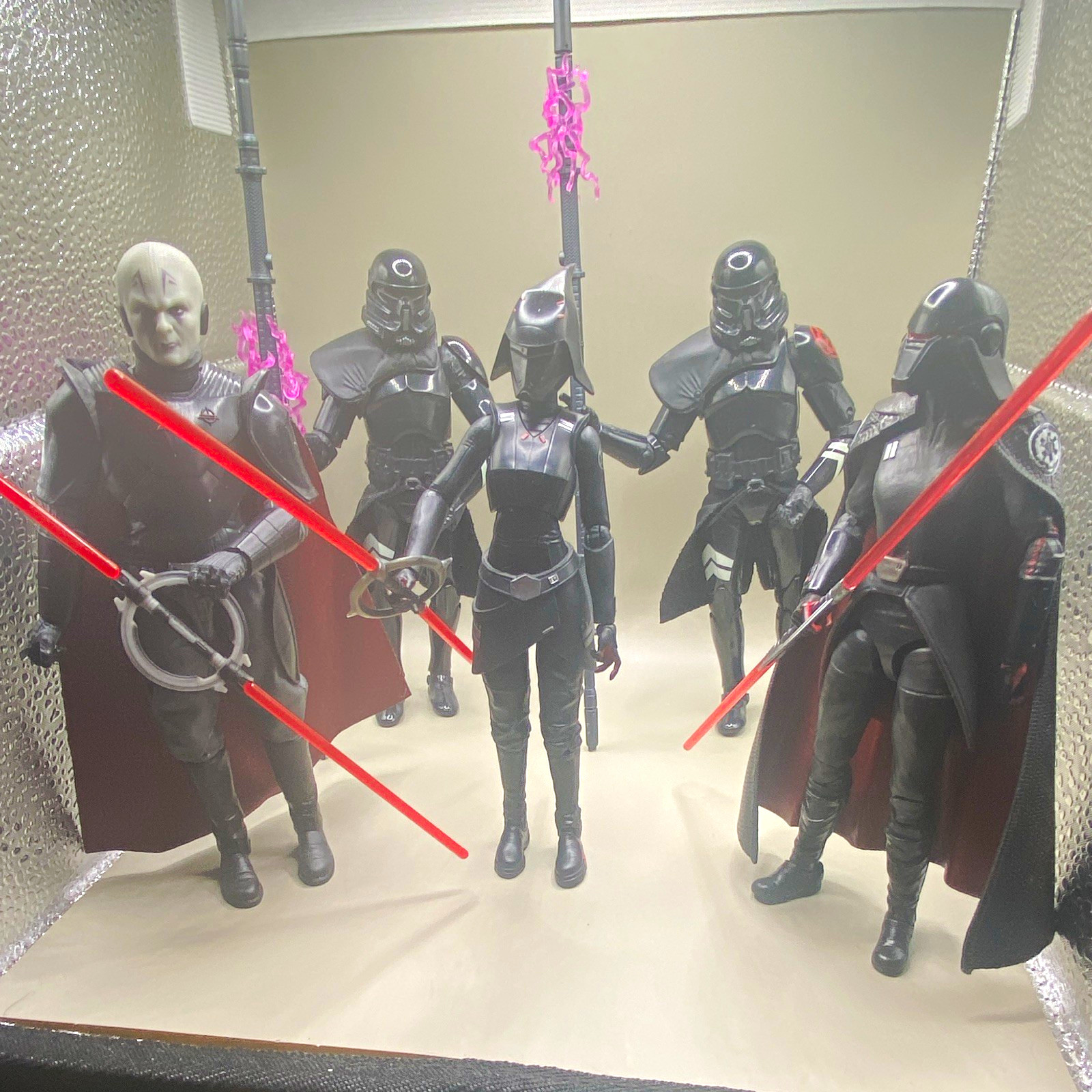 Hasbro Star Wars The Black Series Inquisitors:Seventh Sister and friends