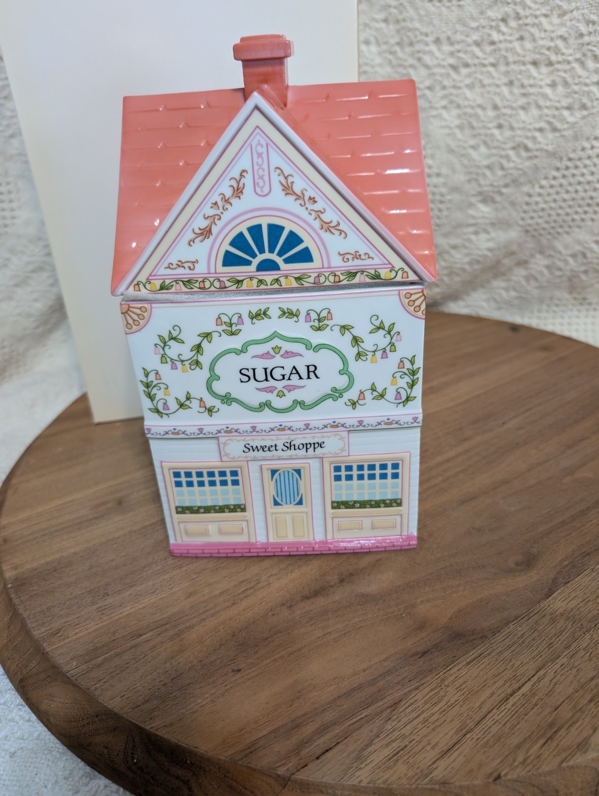 1141 Lenox Village Sweet Shoppe Sugar Canister 1990 Mint Condition New In Box 1141 Lenox Village Sweet Shoppe Sugar Canister 1990 Mint Condition New In Box