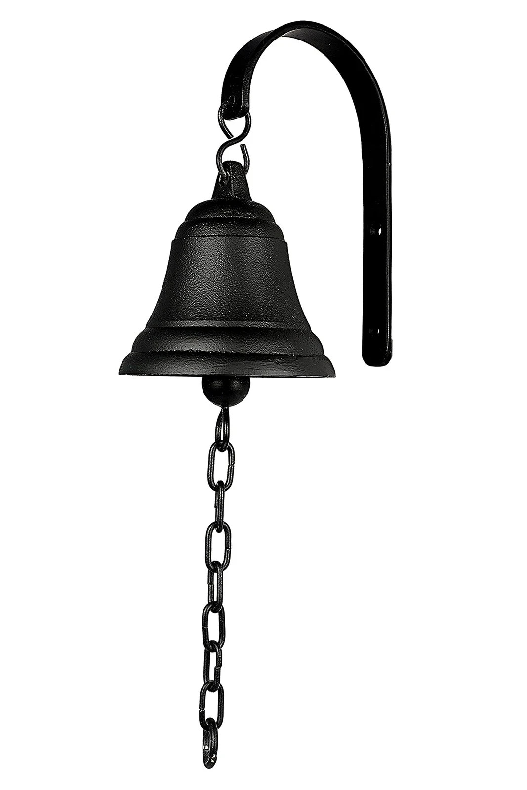 Vintage Cast Iron Dinner Bell as Entry Door Bell, Outside Hanging Decor or In... Vintage Cast Iron Dinner Bell as Entry Door Bell, Outside Hanging Decor or In...