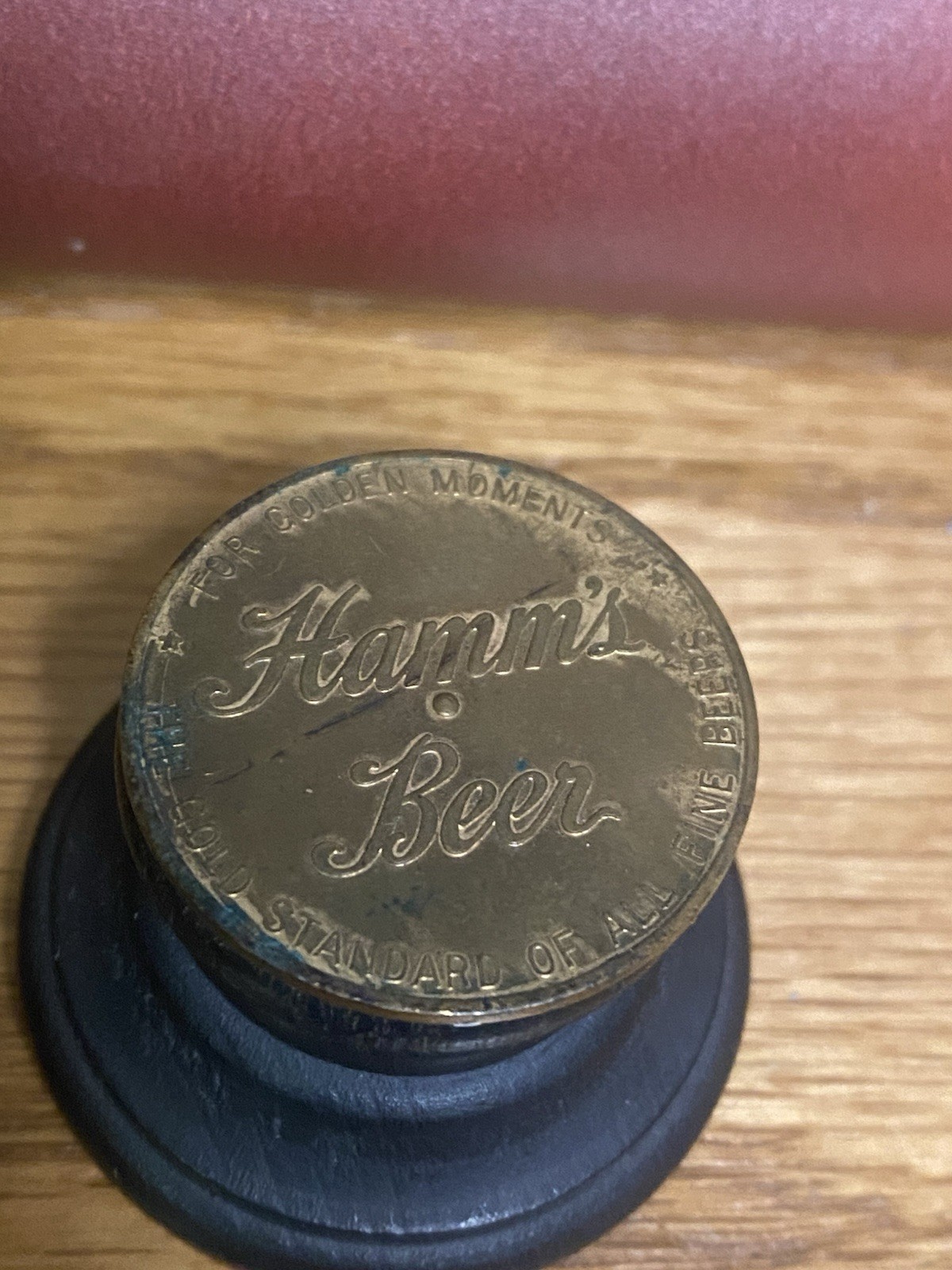 Hamms Beer Coin Old Vintage Spinner Hamms Brewing Co You Pay Token Old