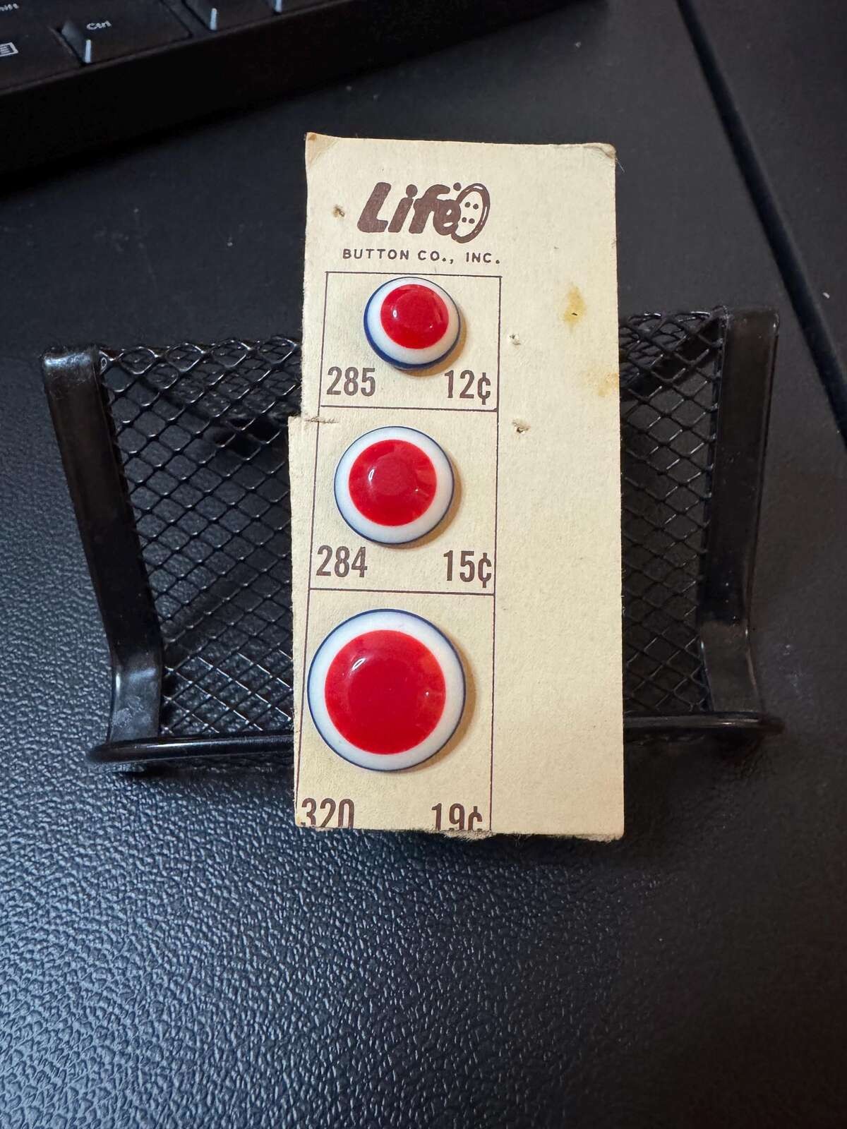 Vintage Life Button Co Patriotic- New Old Stock