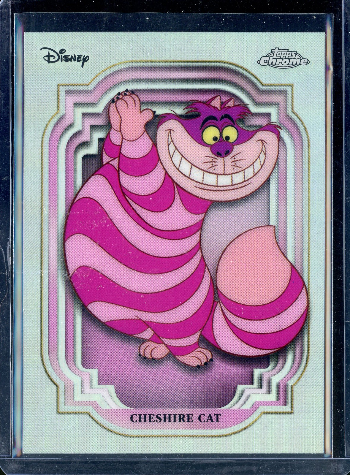 2024 Topps Chrome Disney #20 Cheshire Cat Refractor